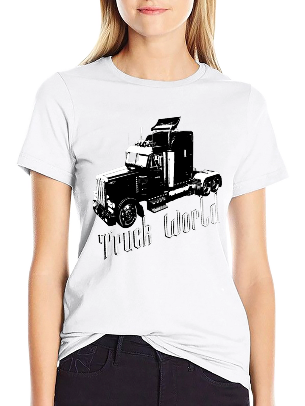 Truck World Graphic Tee - Black