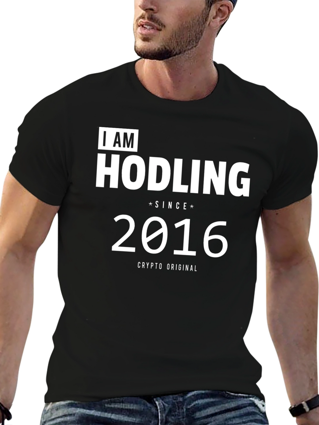 I AM HODLING Since 2016 Crypto T-Shirt