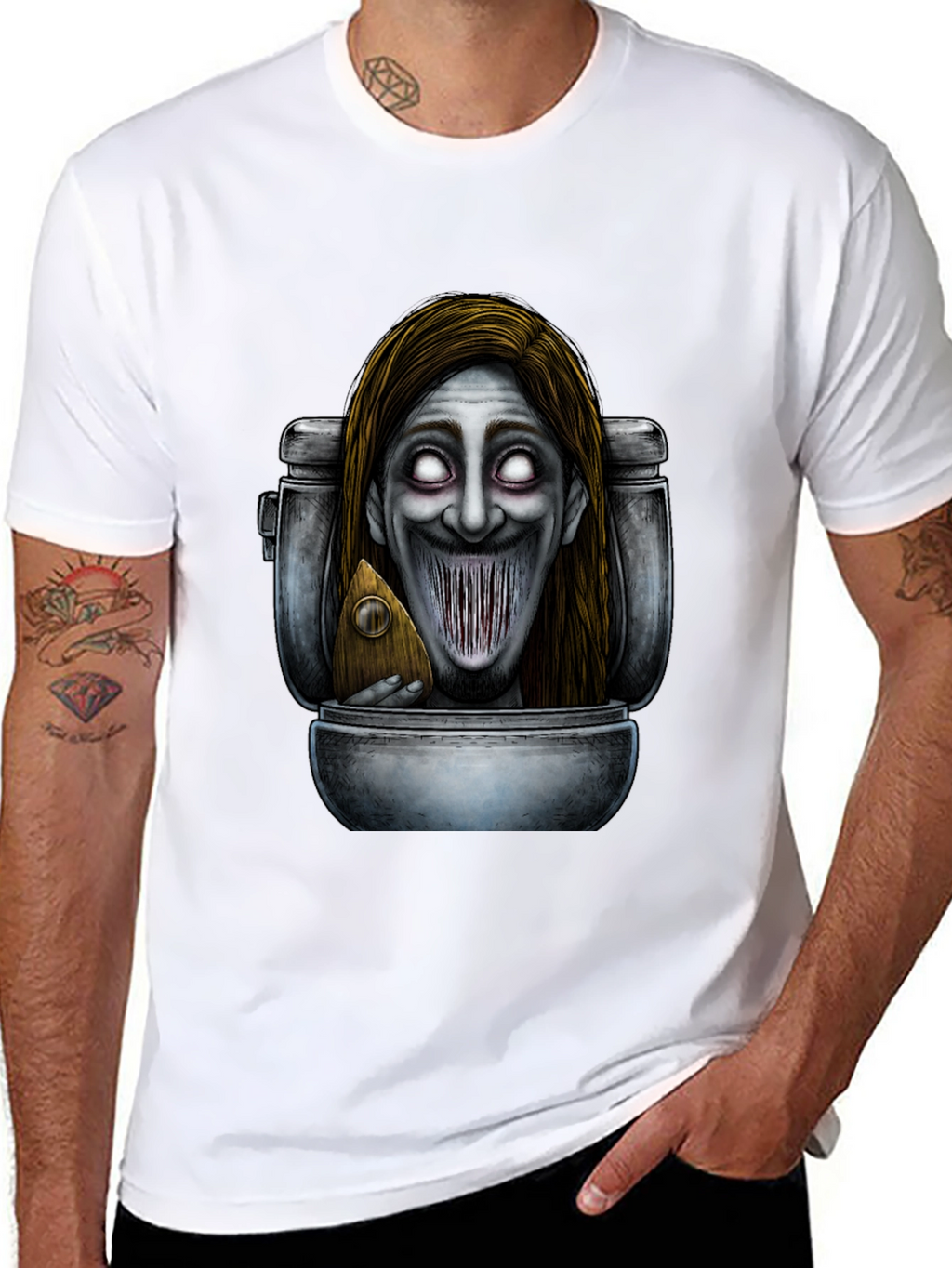 Toilet Ghoul Graphic Tee