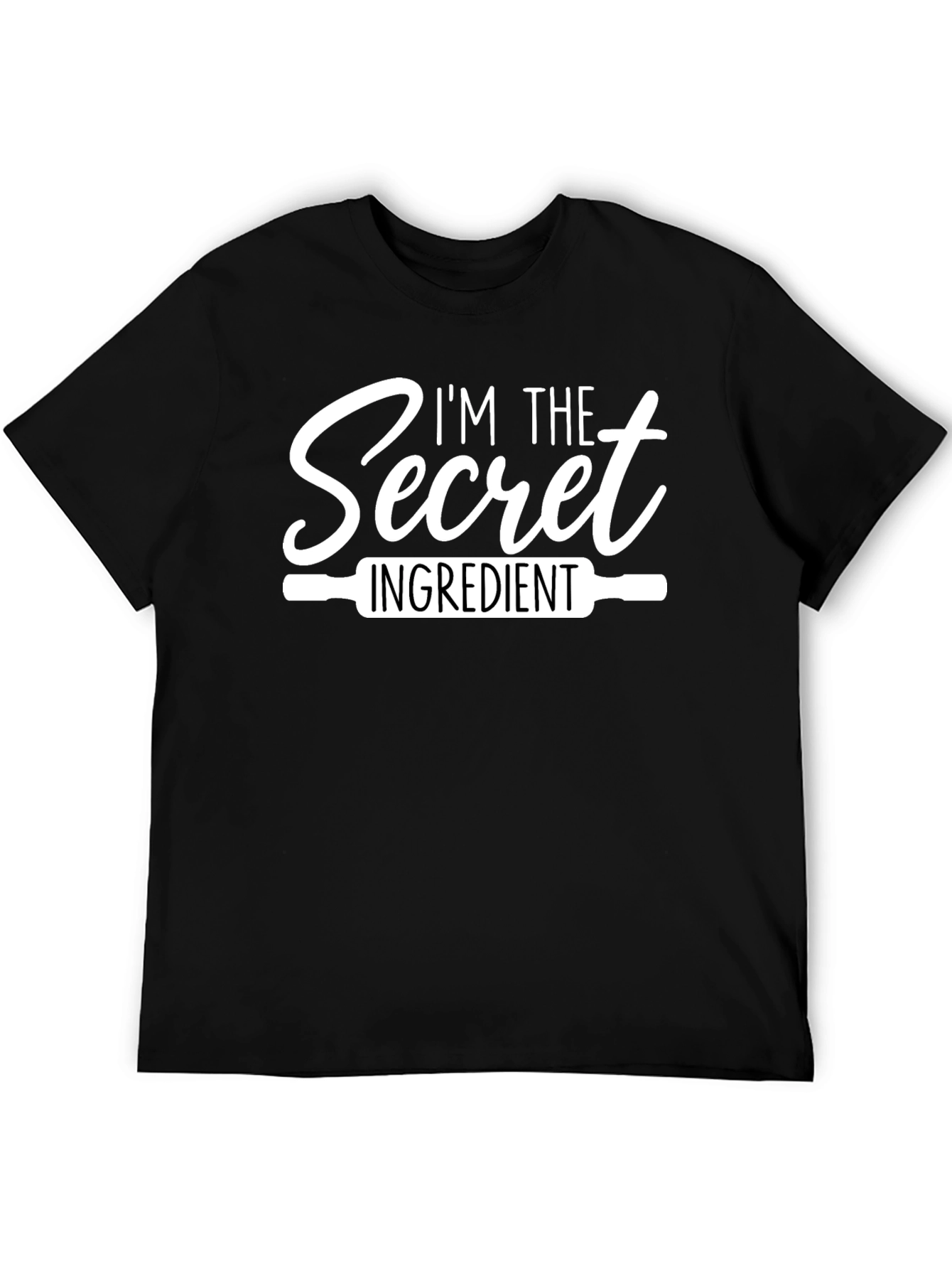 Secret Ingredient Chef T-Shirt - Black Cotton Blend