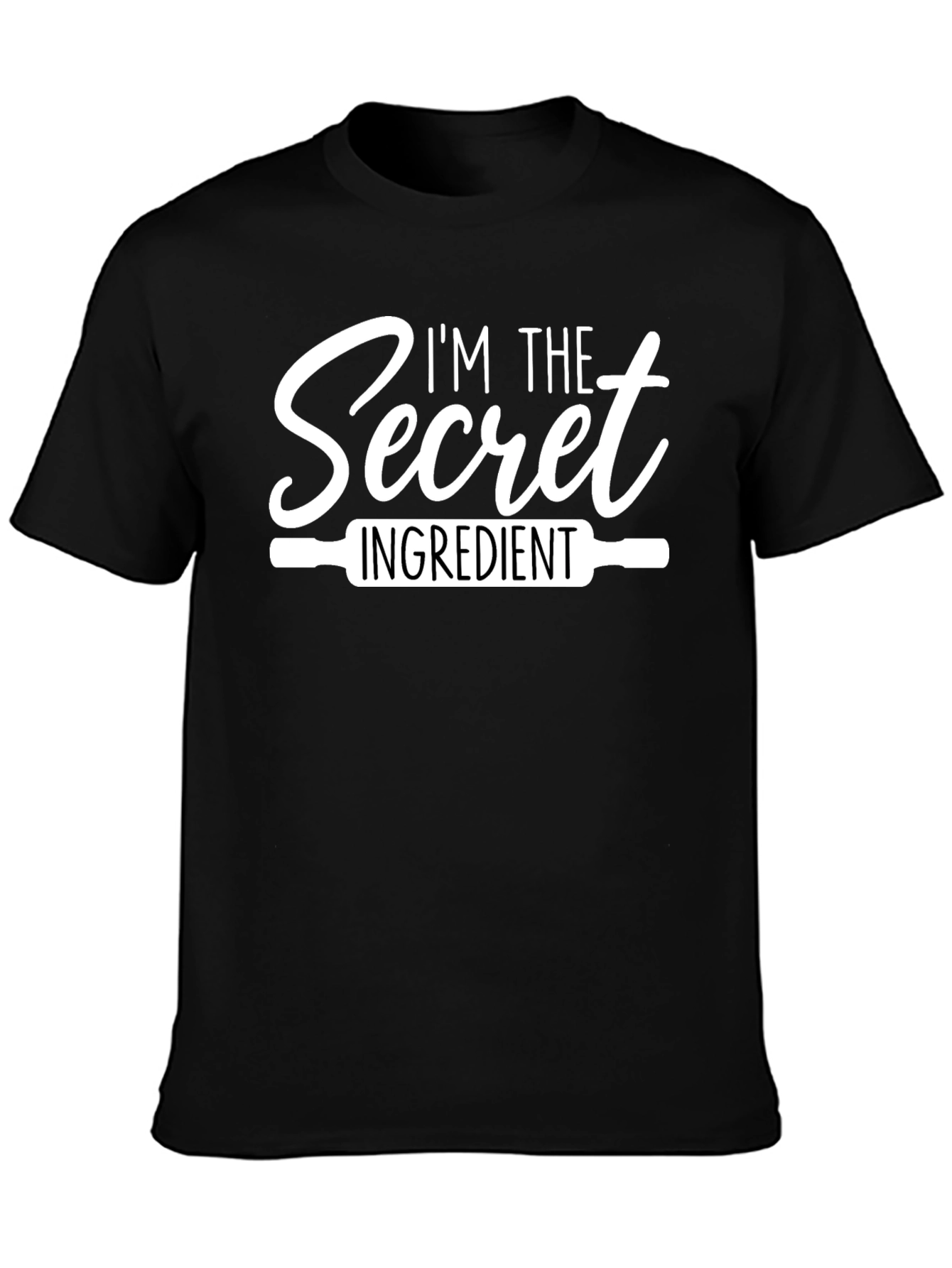 Secret Ingredient Chef T-Shirt - Black Cotton Blend