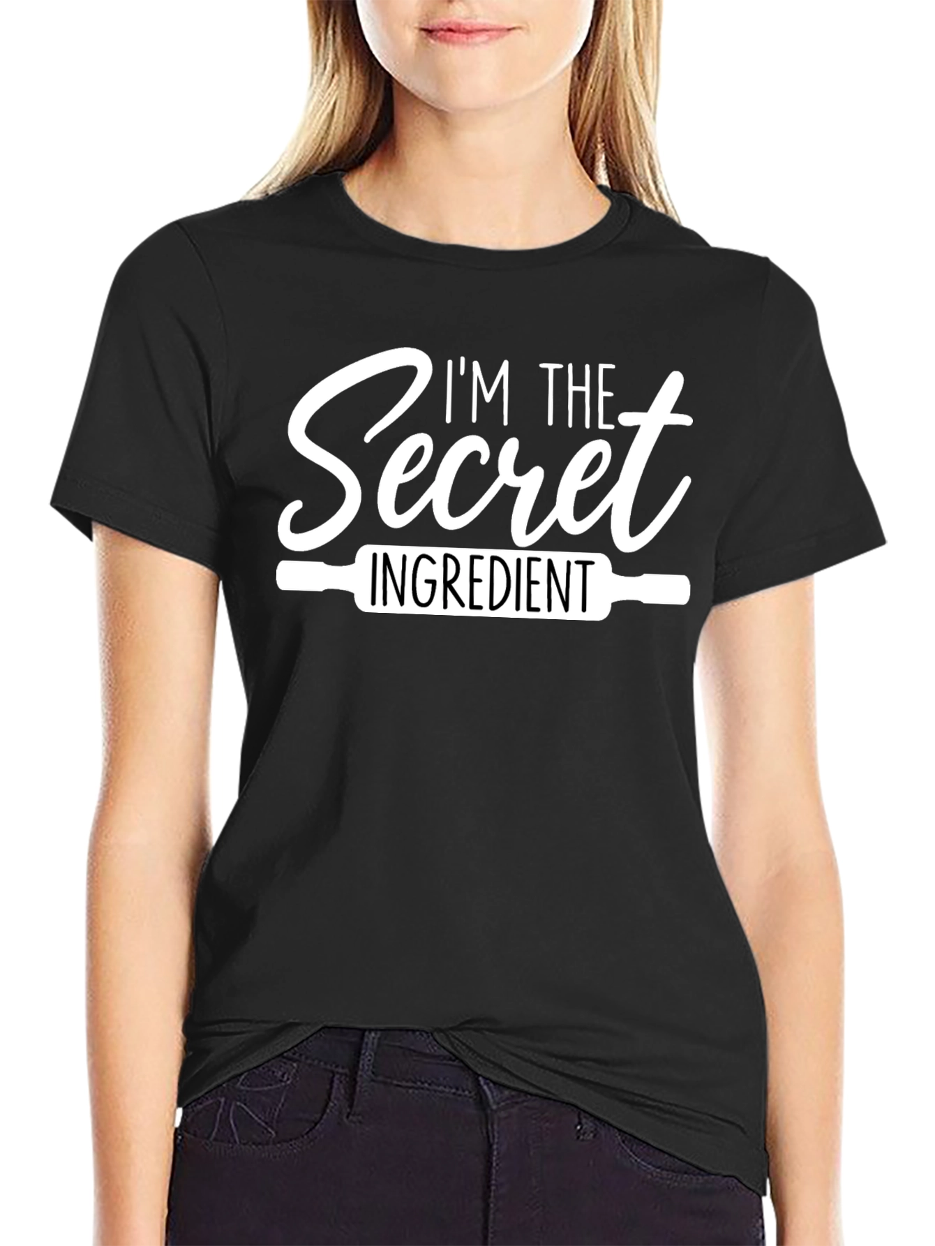 Secret Ingredient Chef T-Shirt - Black Cotton Blend