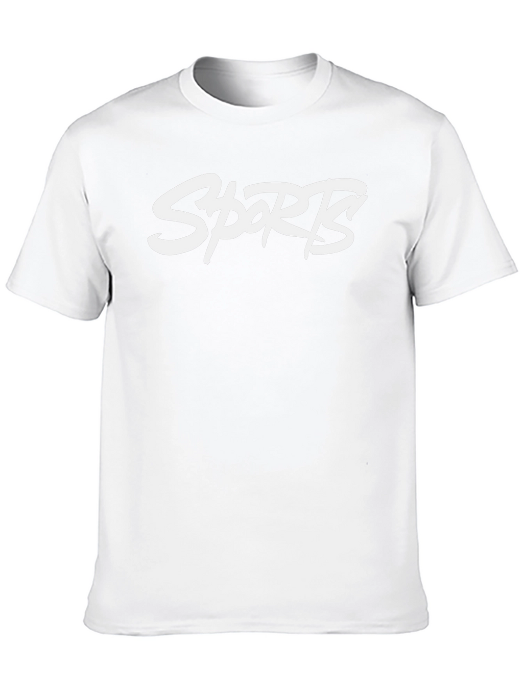 Mens Black Sports Graphic T-Shirt