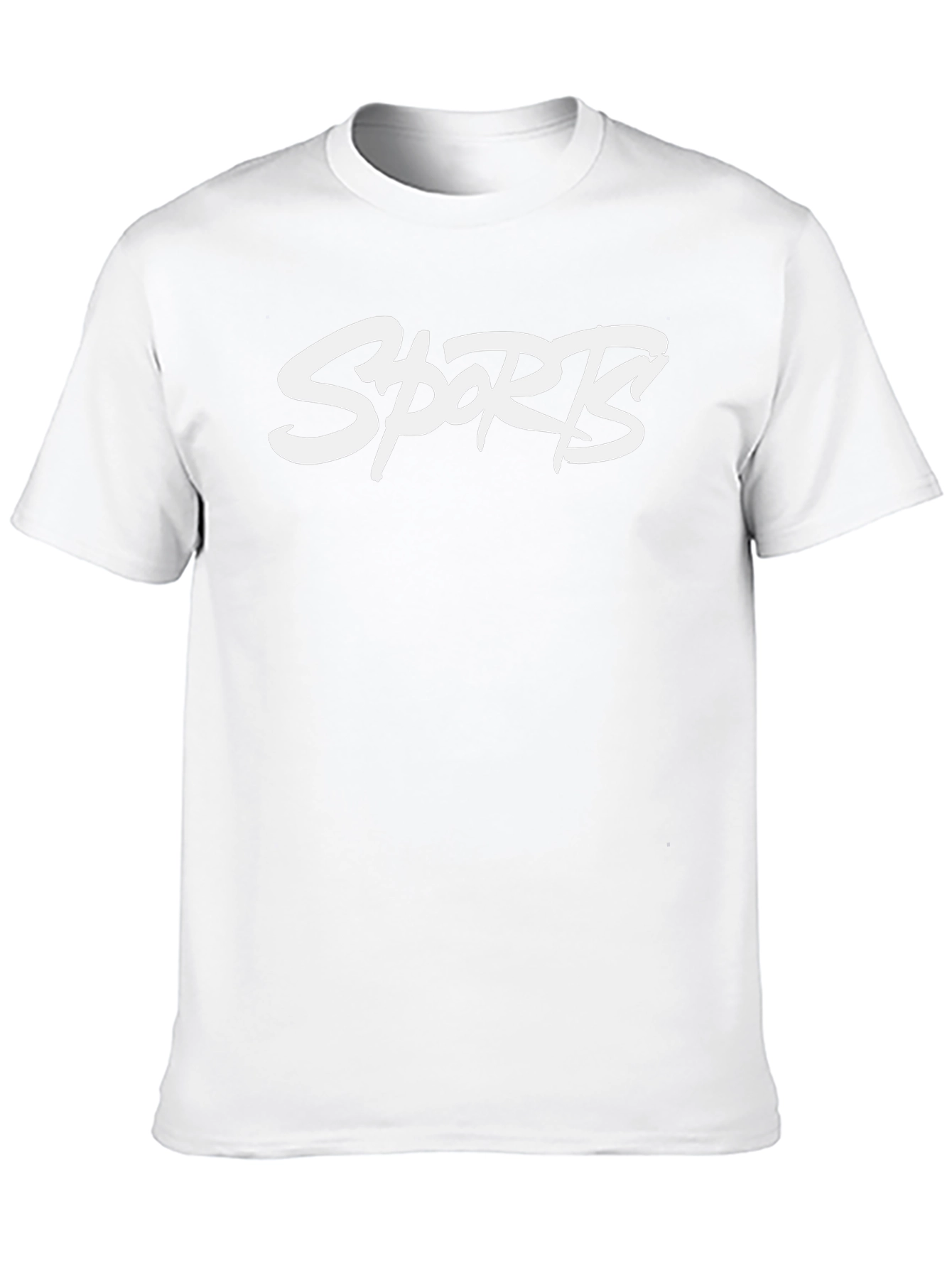 Mens Black Sports Graphic T-Shirt