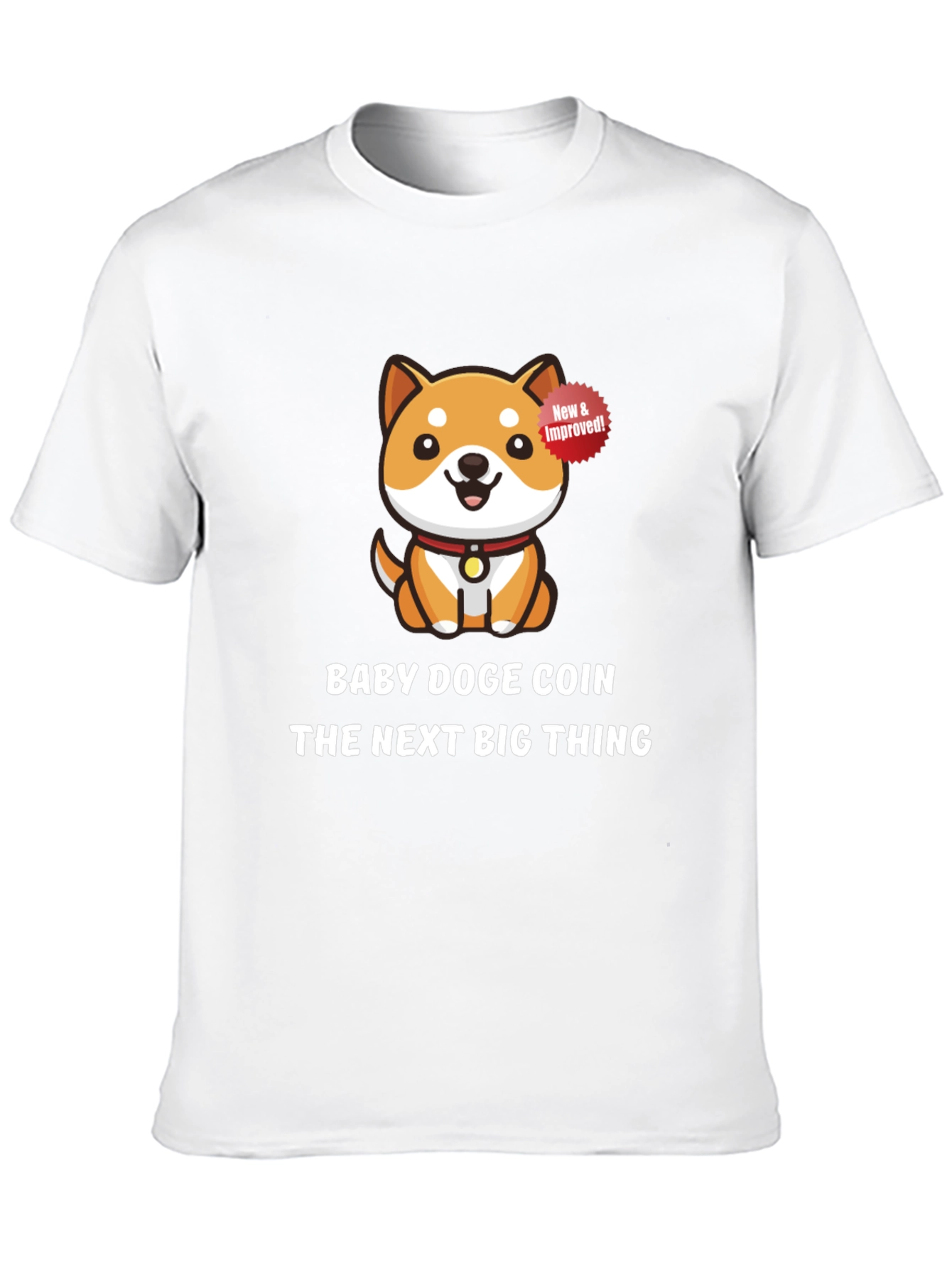 Baby Doge Coin Black T-Shirt