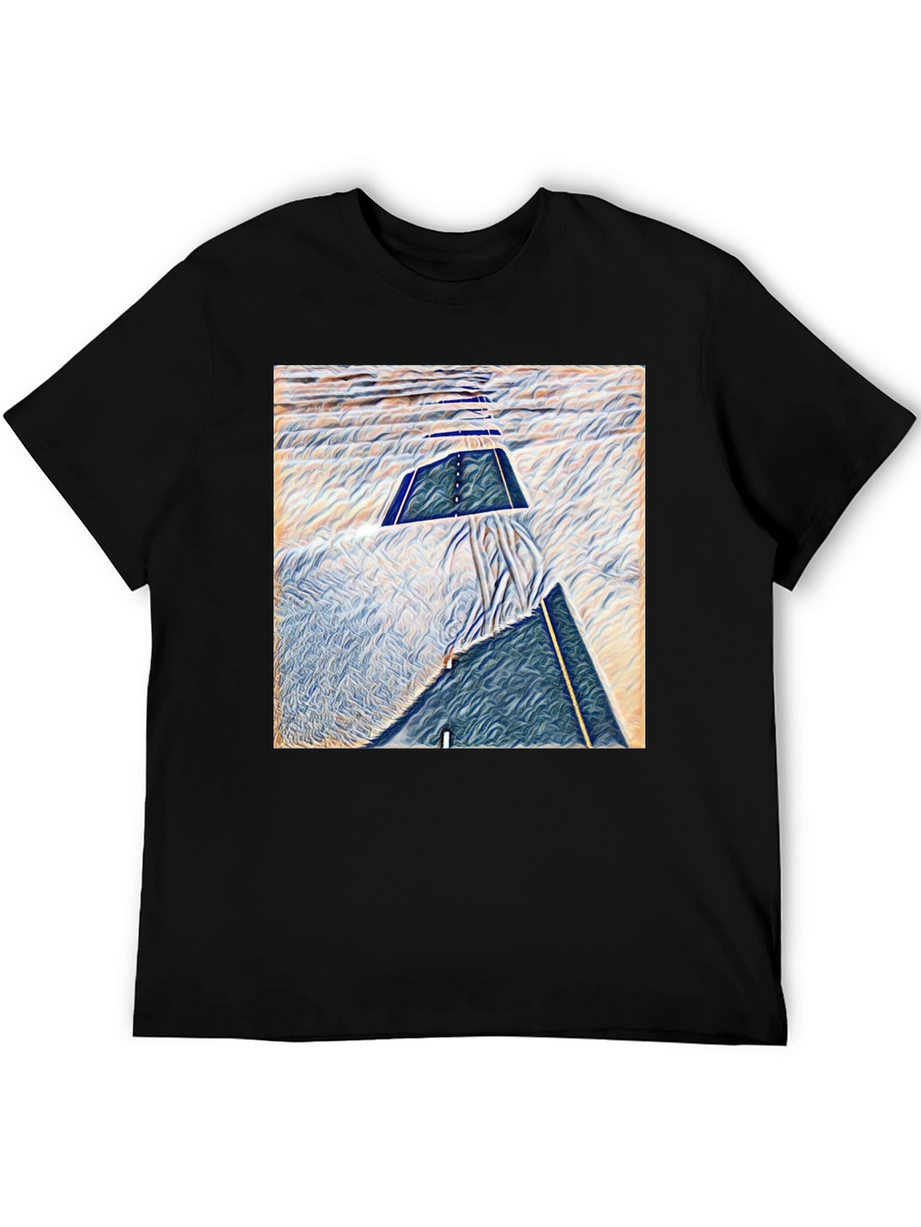Abstract Art T-Shirt - Modern Graphic Tee