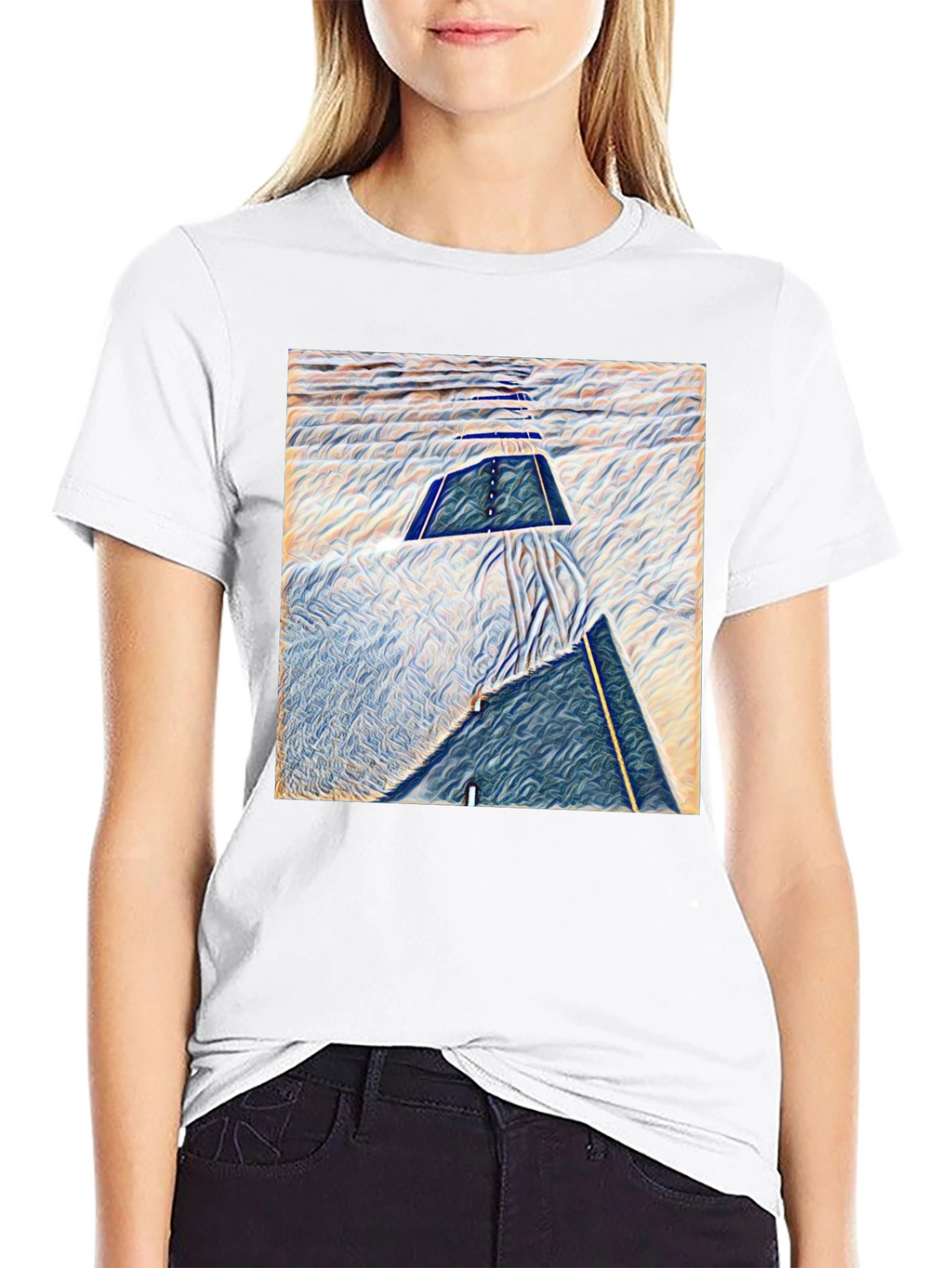 Abstract Art T-Shirt - Modern Graphic Tee