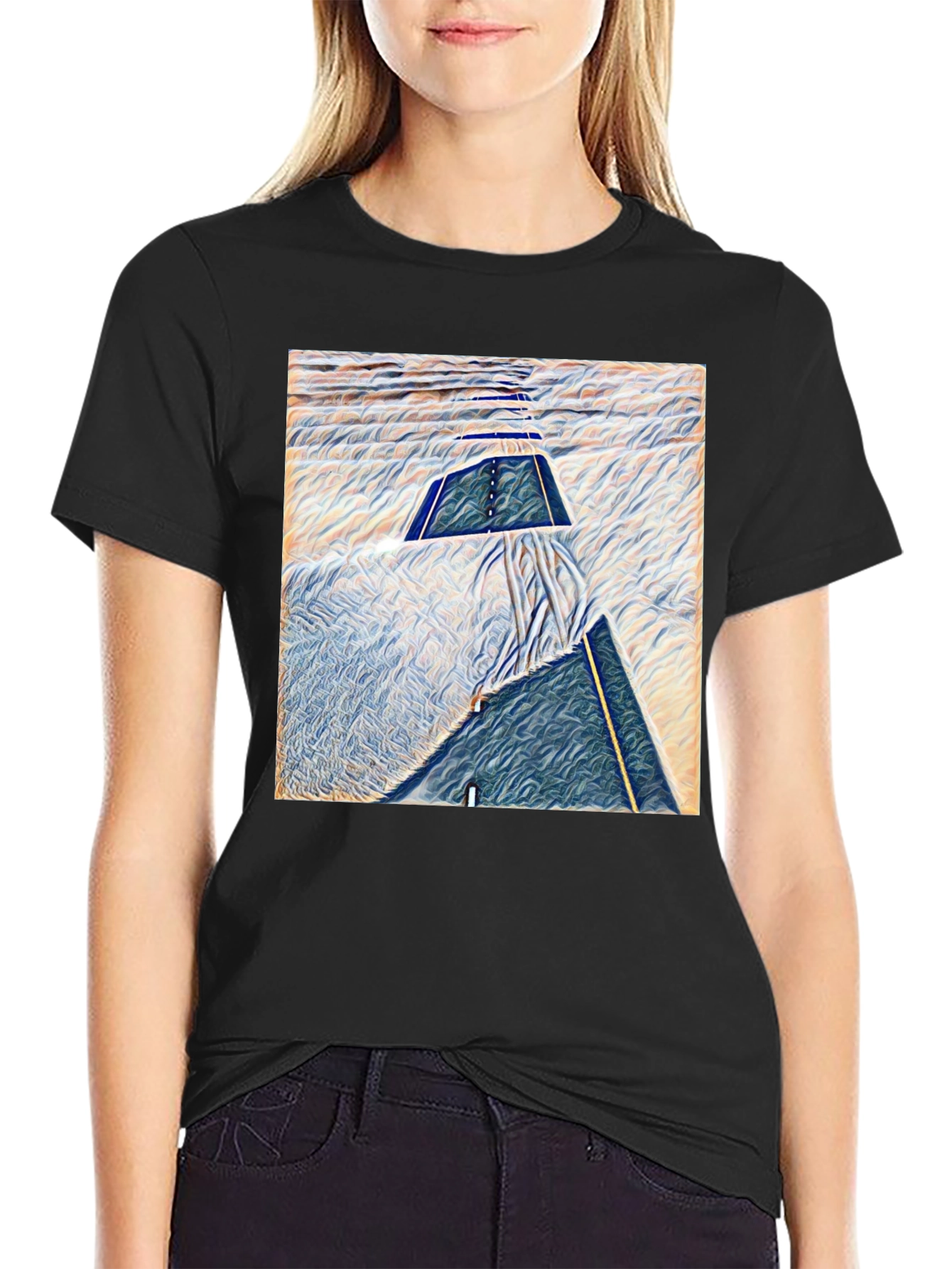 Abstract Art T-Shirt - Modern Graphic Tee