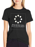 Moon Phase Therapist Humor Graphic Tee