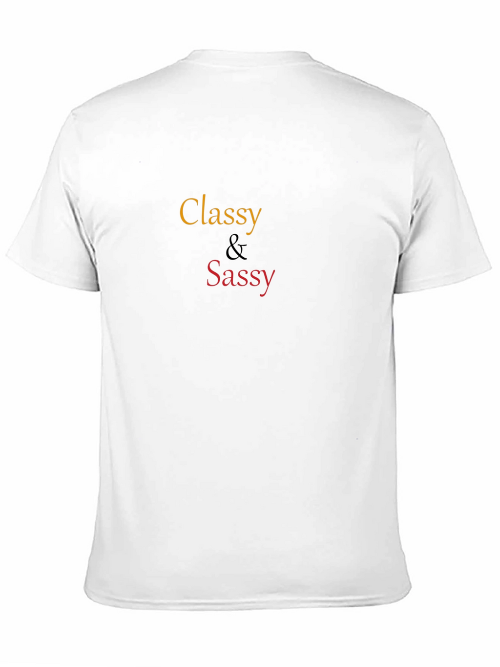 Classy & Sassy Graphic T-Shirt - Black