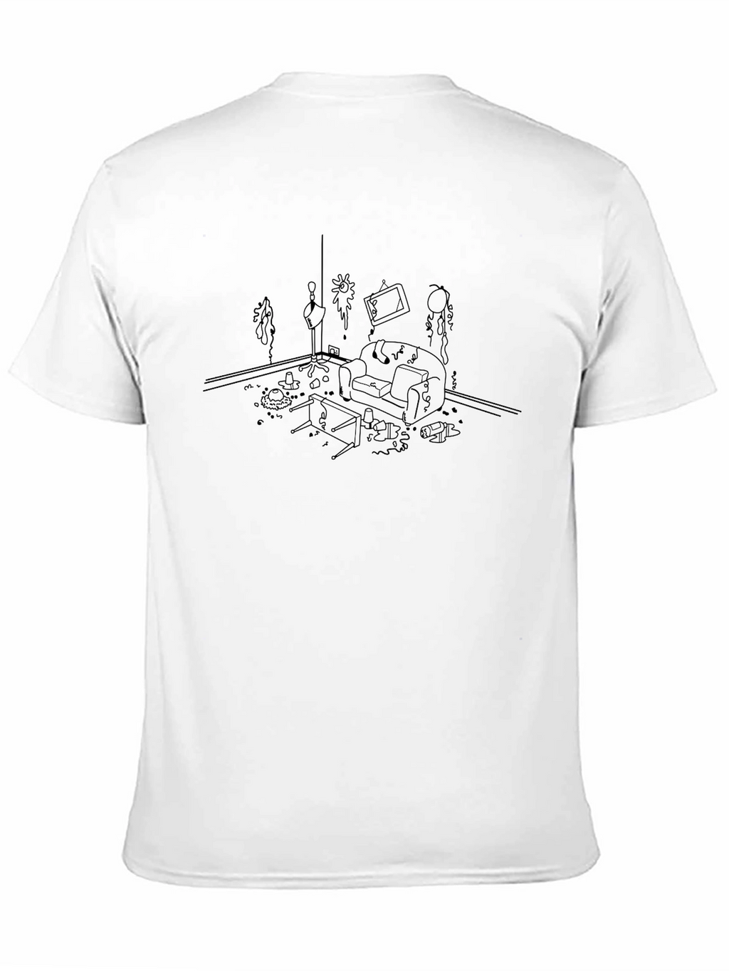 Messy Room T-Shirt - Unique Design