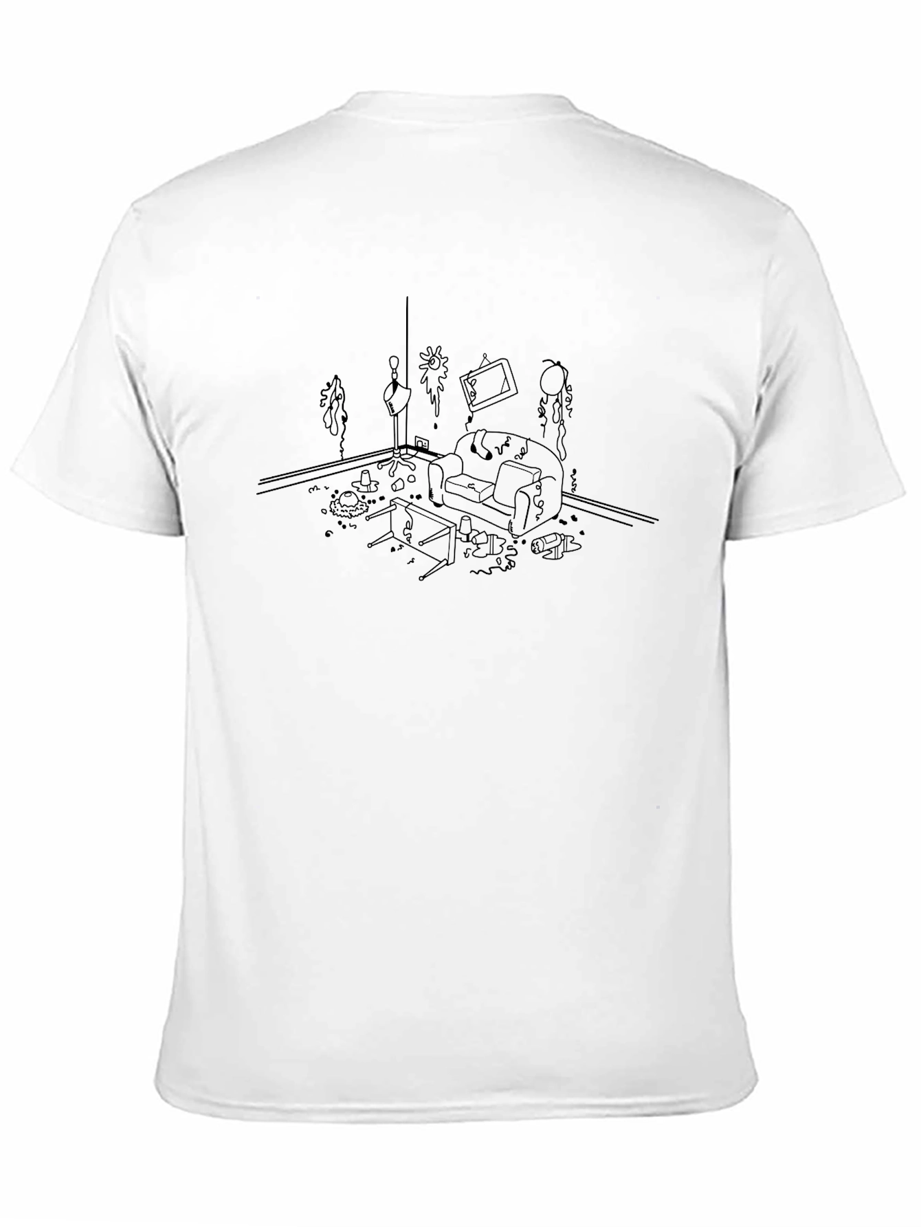 Messy Room T-Shirt - Unique Design