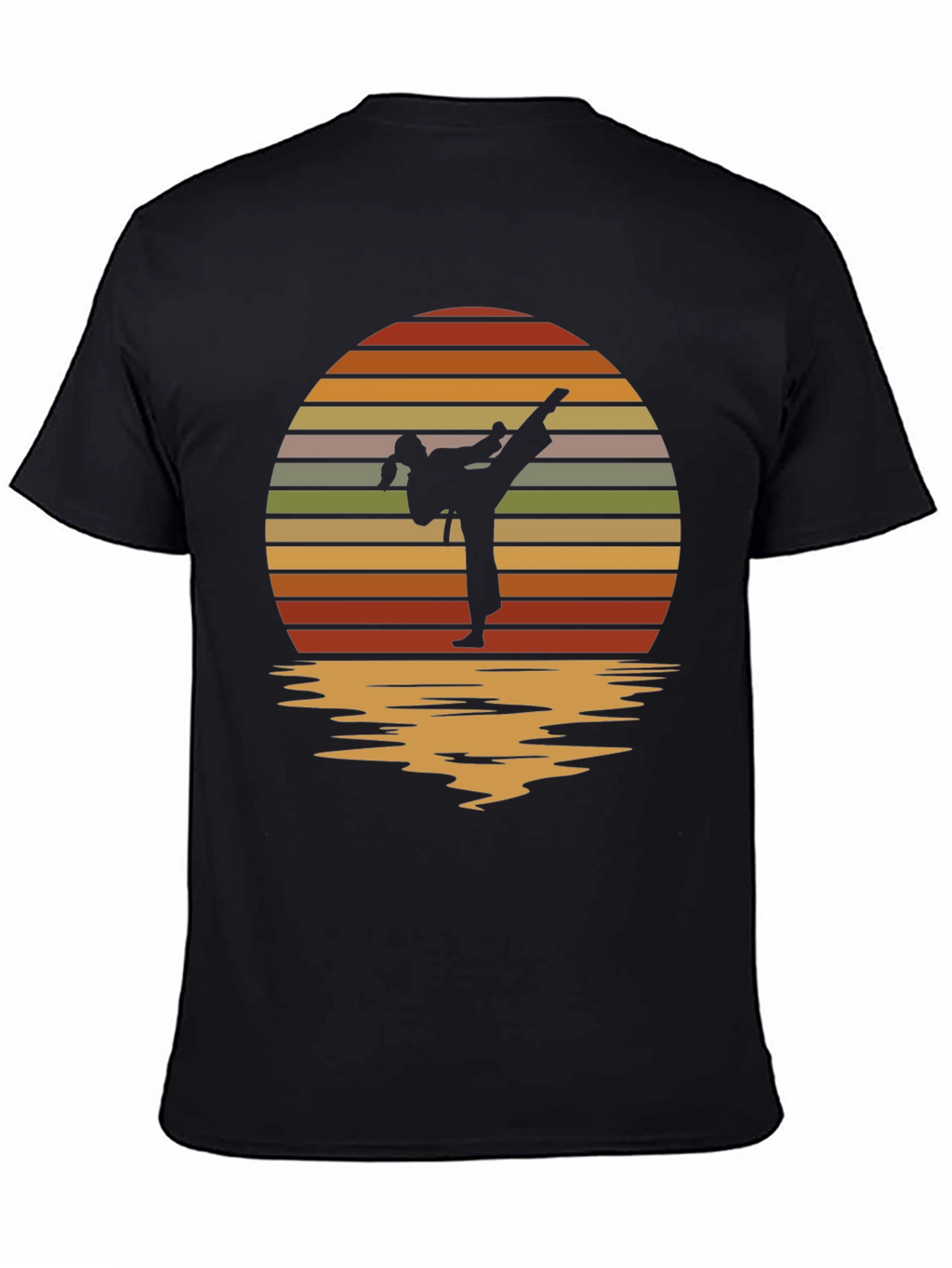 Karate Sunset T-Shirt - Martial Arts Apparel