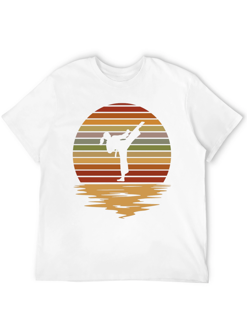 Karate Sunset T-Shirt - Martial Arts Apparel