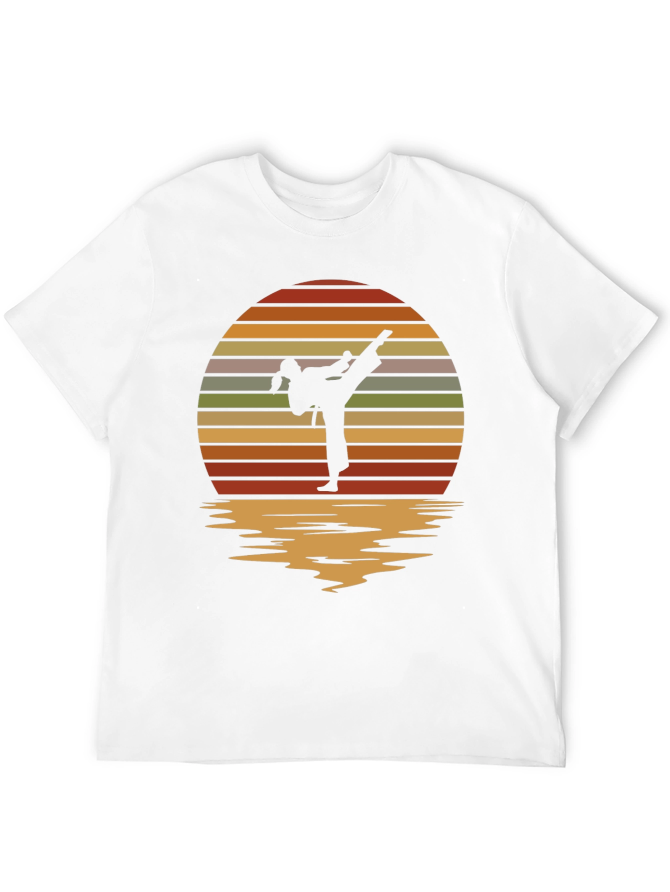 Karate Sunset T-Shirt - Martial Arts Apparel