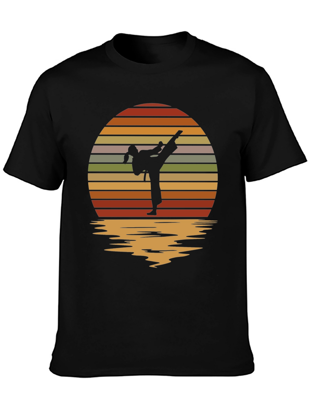 Karate Sunset T-Shirt - Martial Arts Apparel