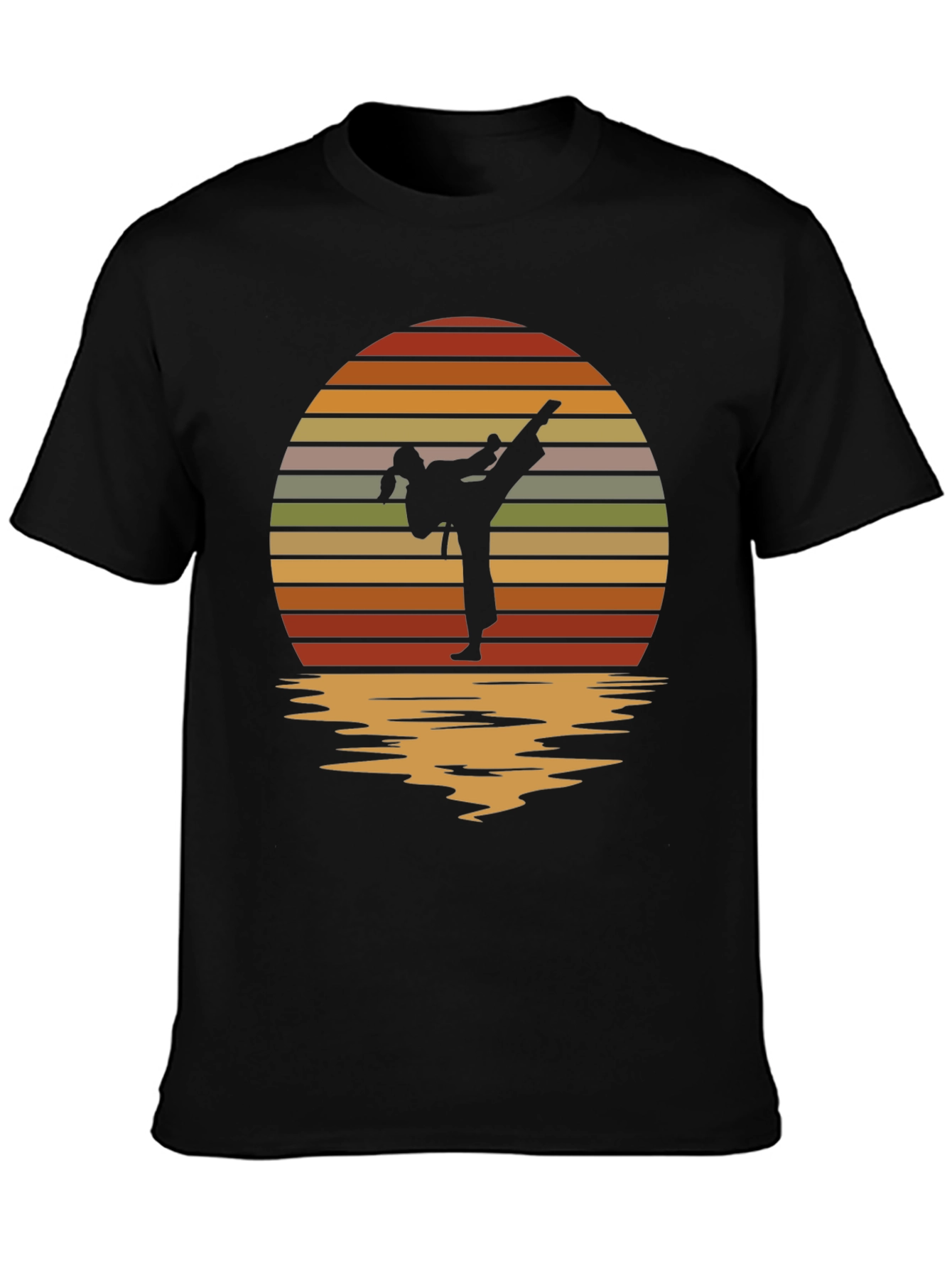 Karate Sunset T-Shirt - Martial Arts Apparel
