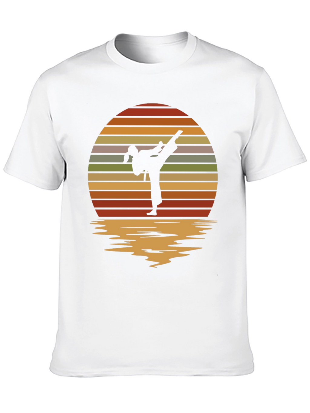 Karate Sunset T-Shirt - Martial Arts Apparel