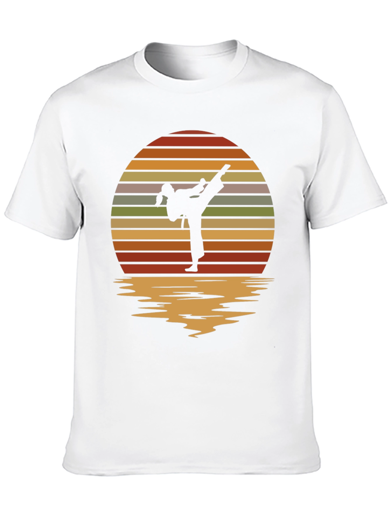 Karate Sunset T-Shirt - Martial Arts Apparel