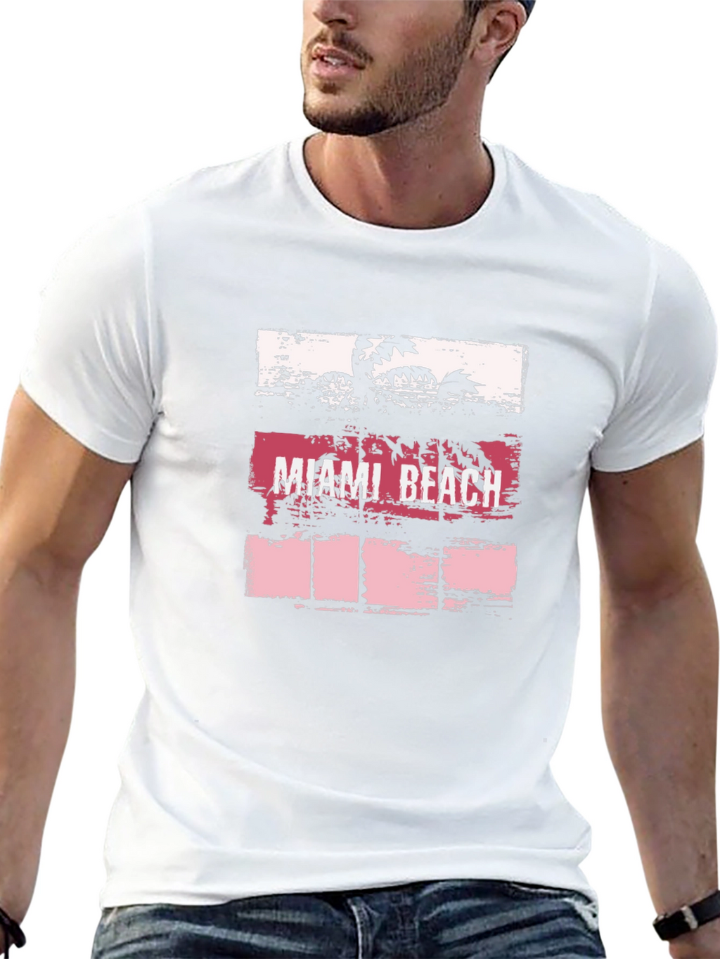 Miami Beach Graphic Tee