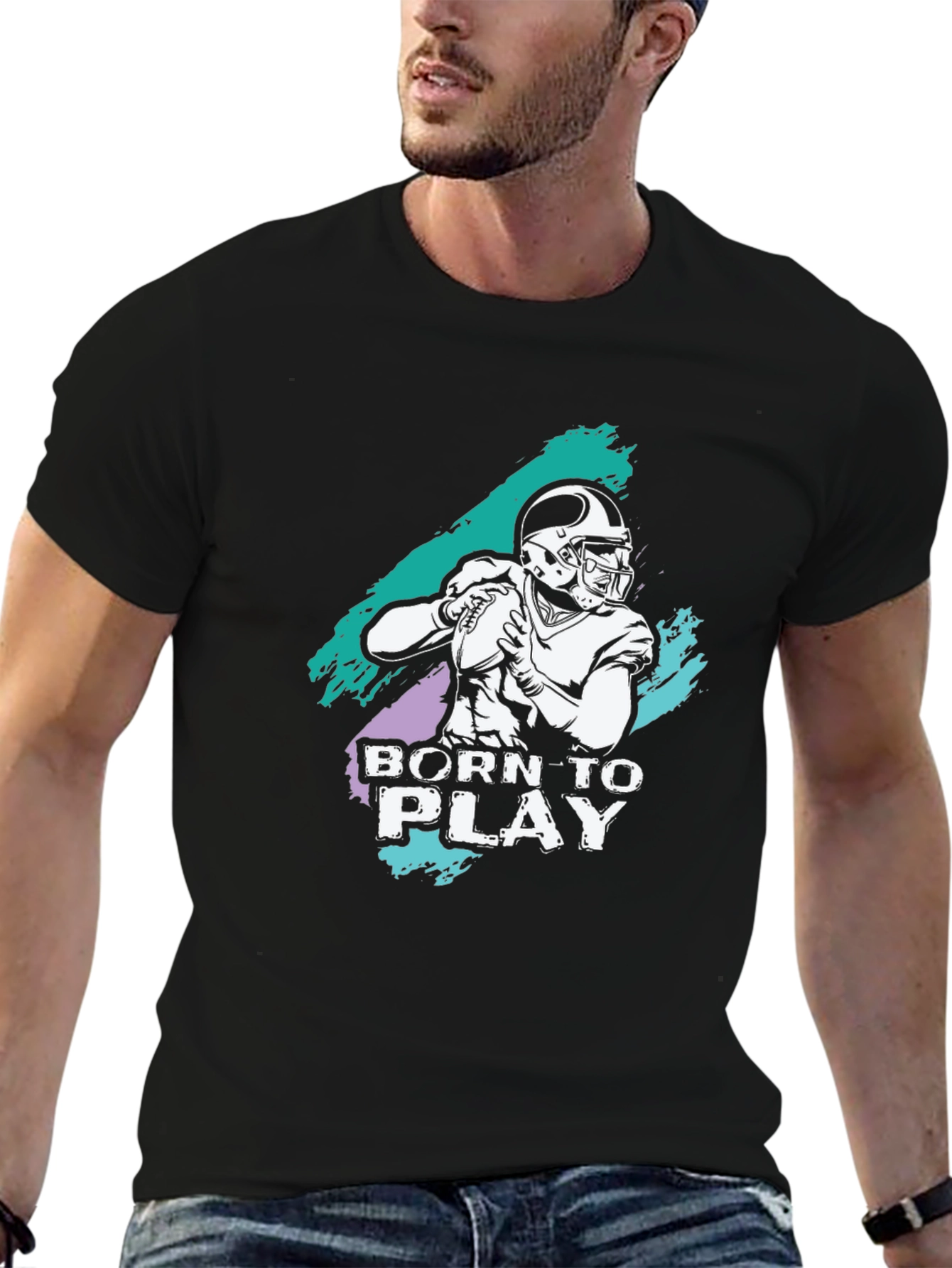 Born to Play Football T-Shirt