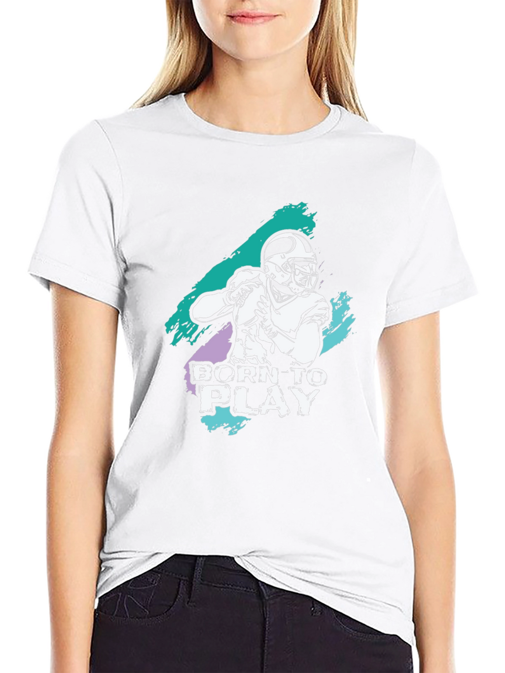 Born to Play Football T-Shirt