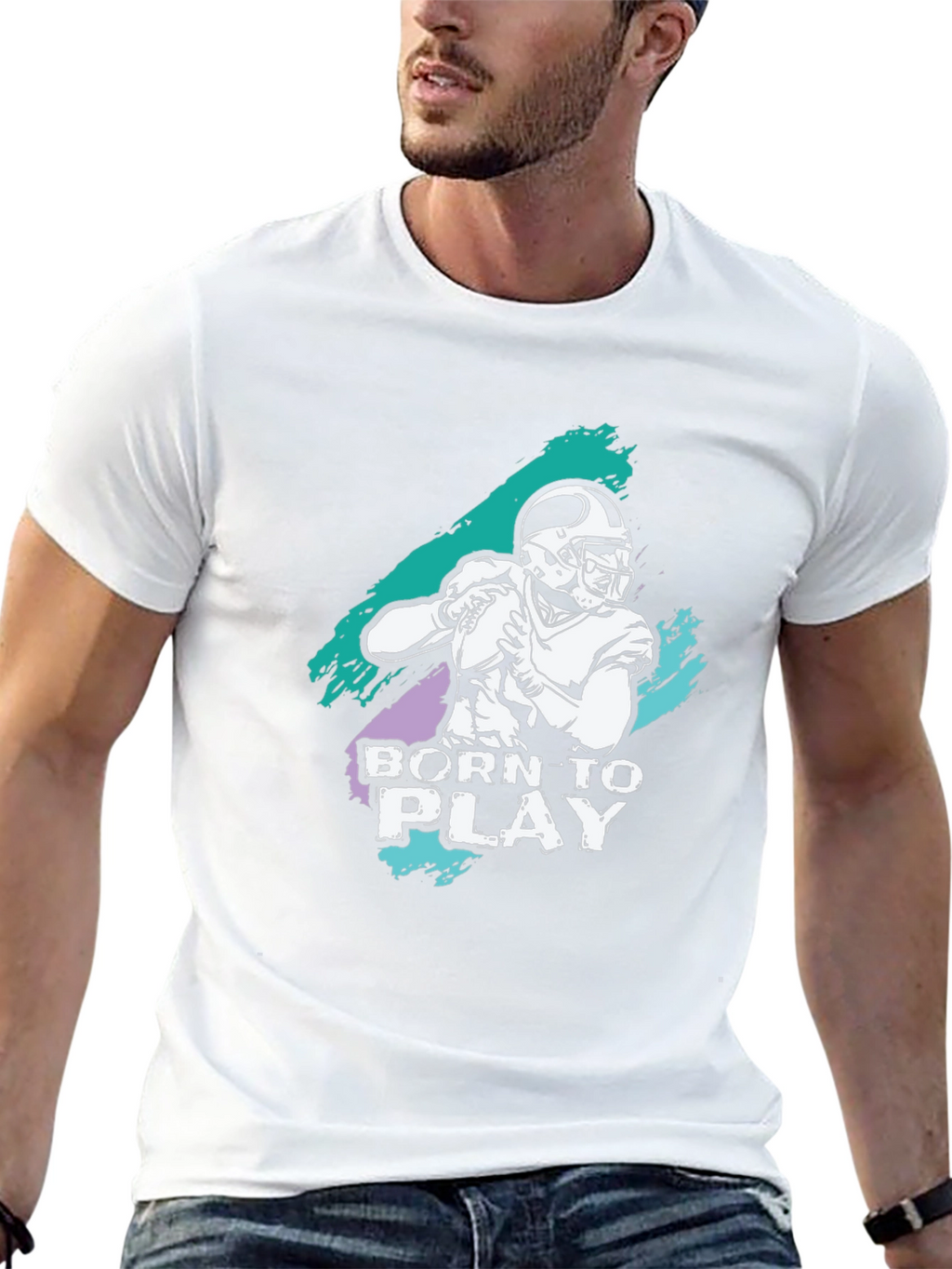 Born to Play Football T-Shirt