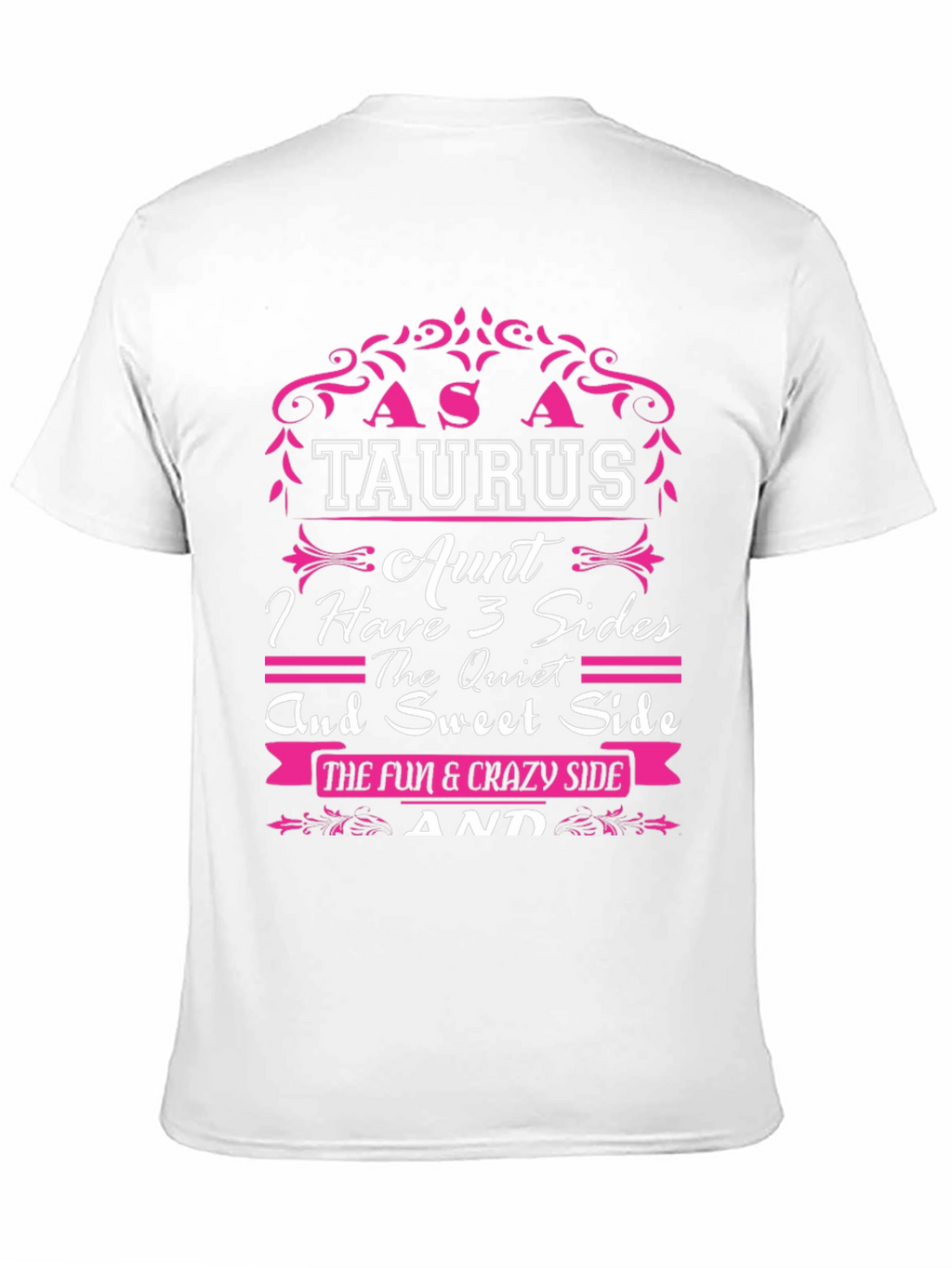 Taurus Aunt Graphic Novelty T-Shirt