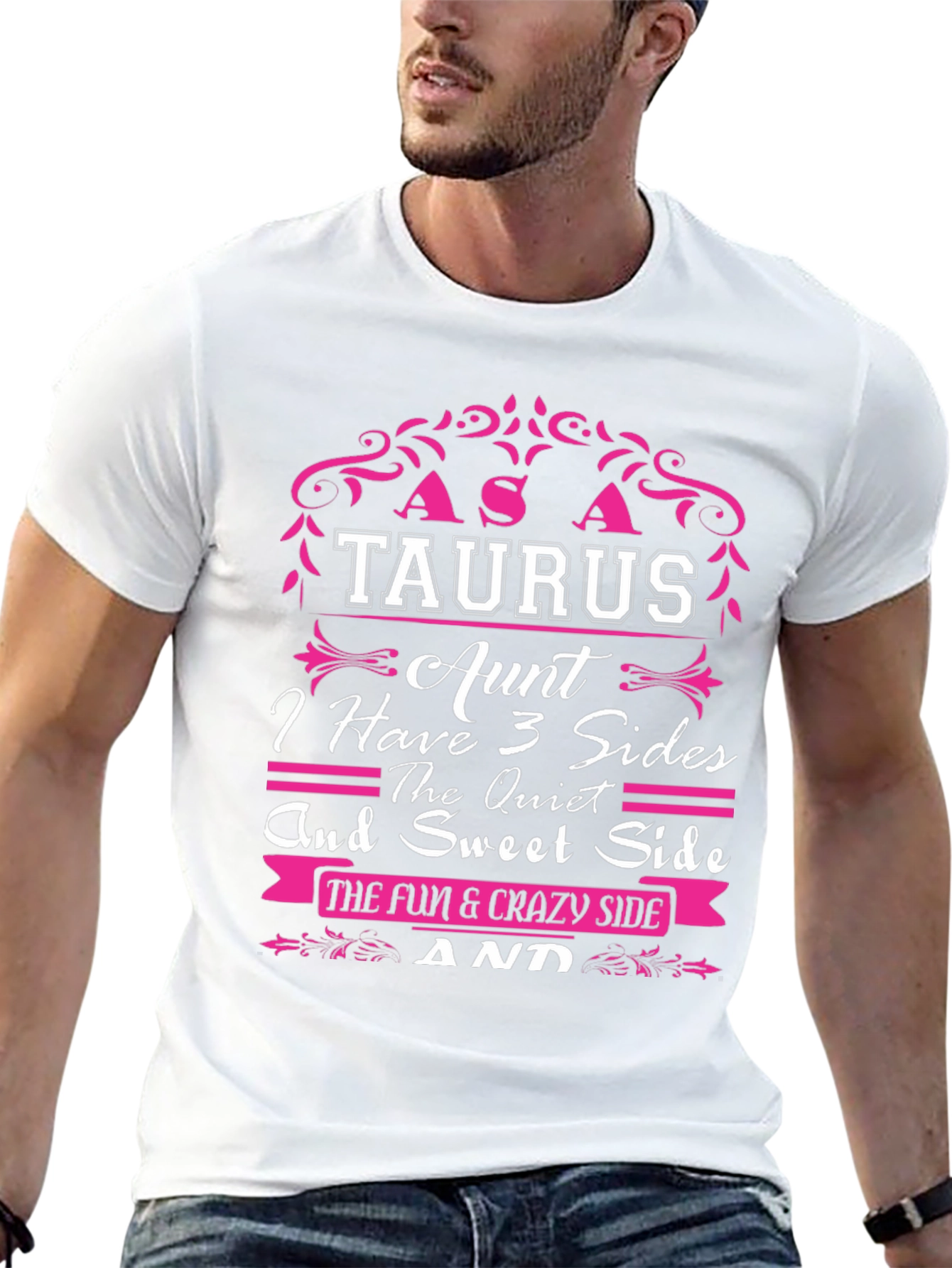 Taurus Aunt Graphic Novelty T-Shirt