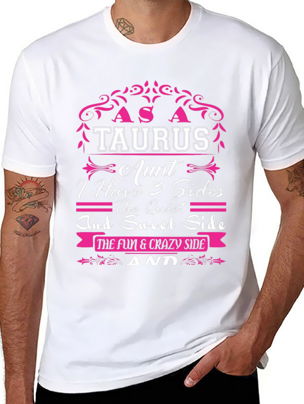 Taurus Aunt Graphic Novelty T-Shirt