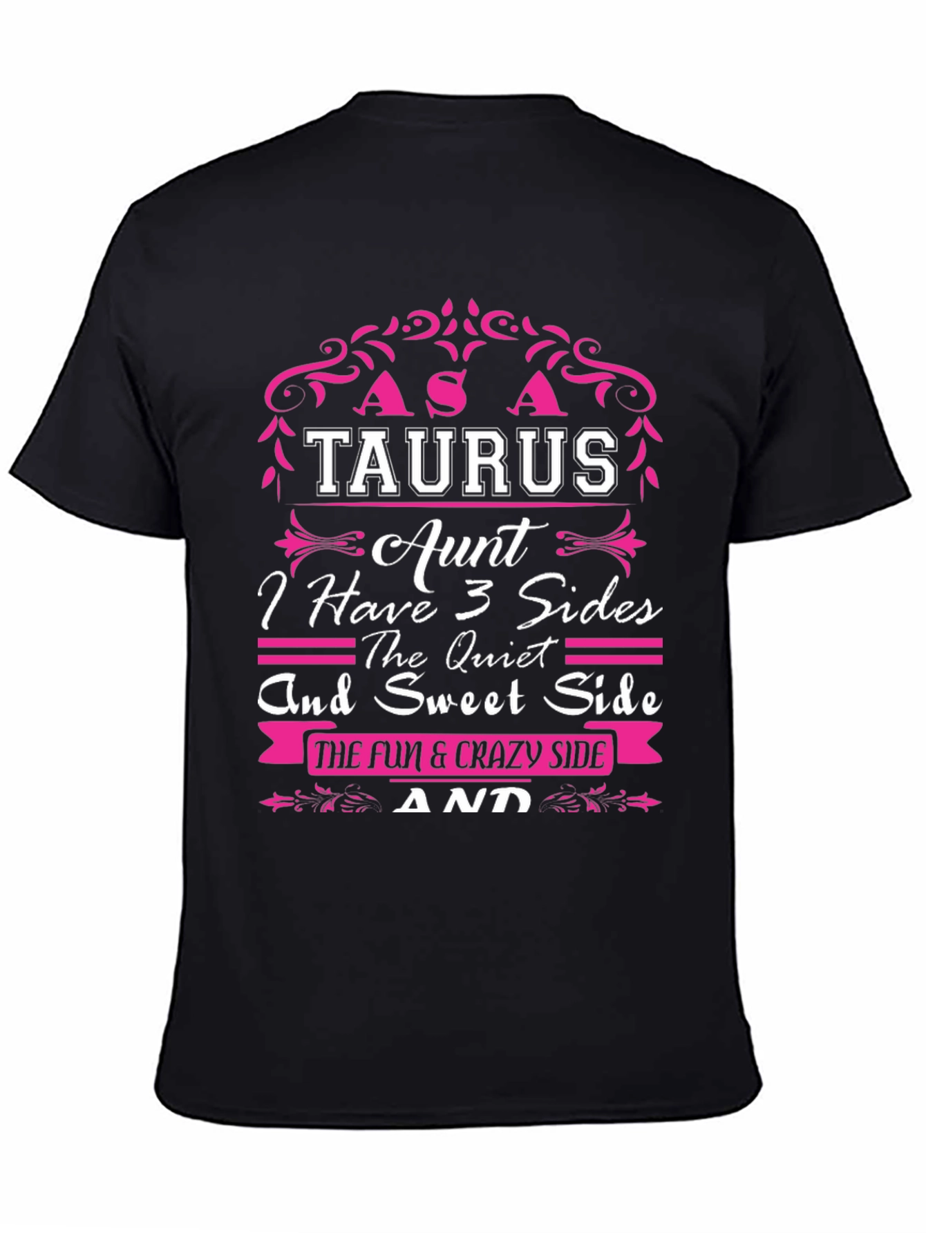 Taurus Aunt Graphic Novelty T-Shirt