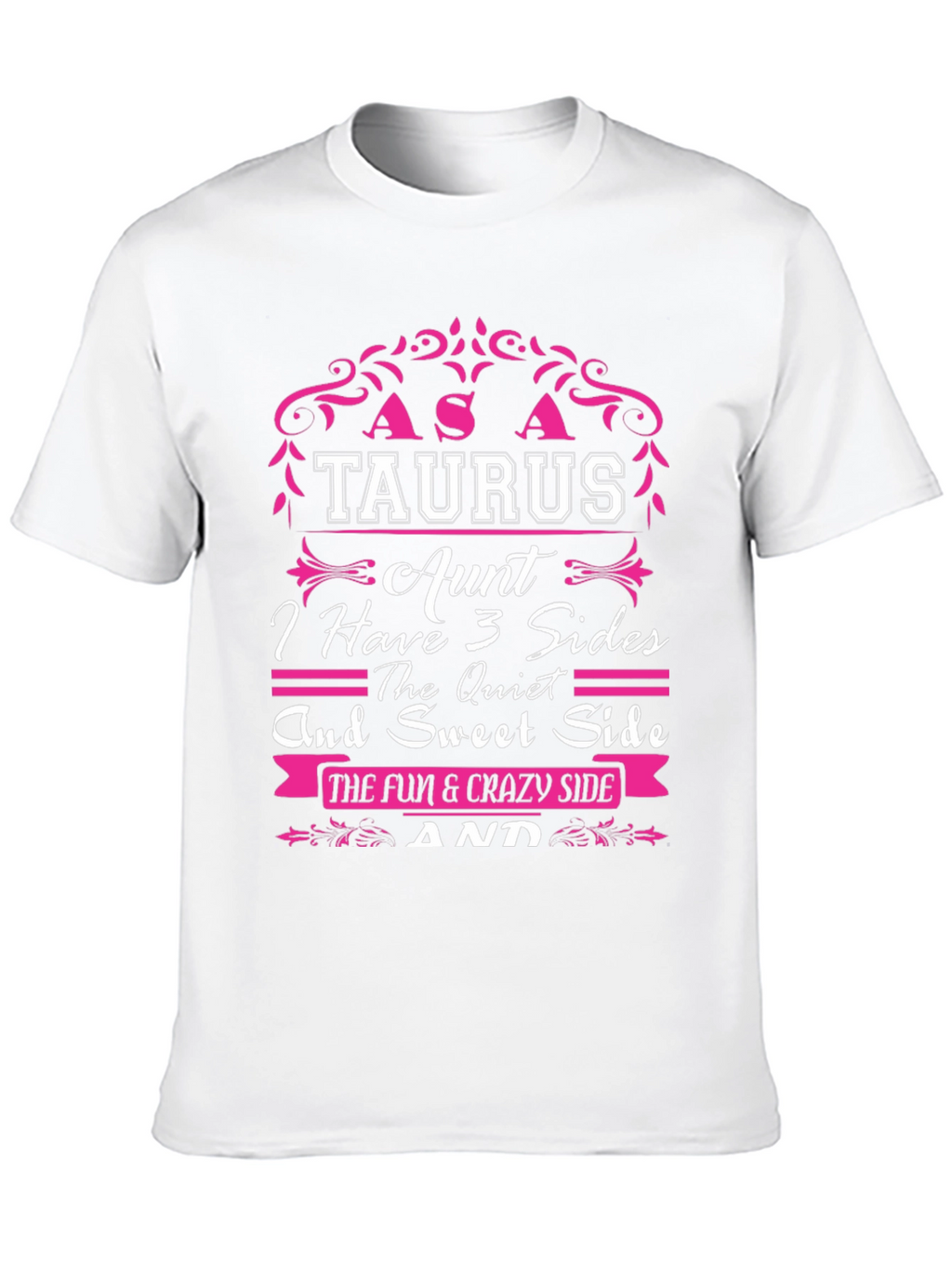 Taurus Aunt Graphic Novelty T-Shirt