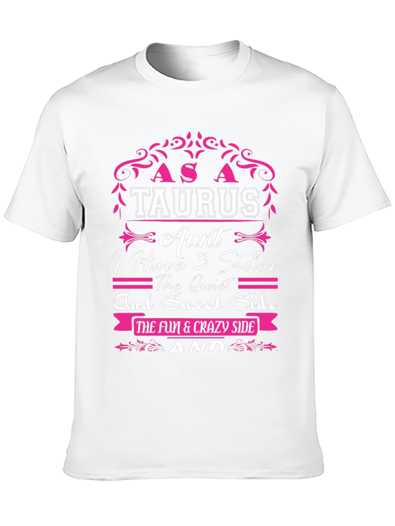 Taurus Aunt Graphic Novelty T-Shirt