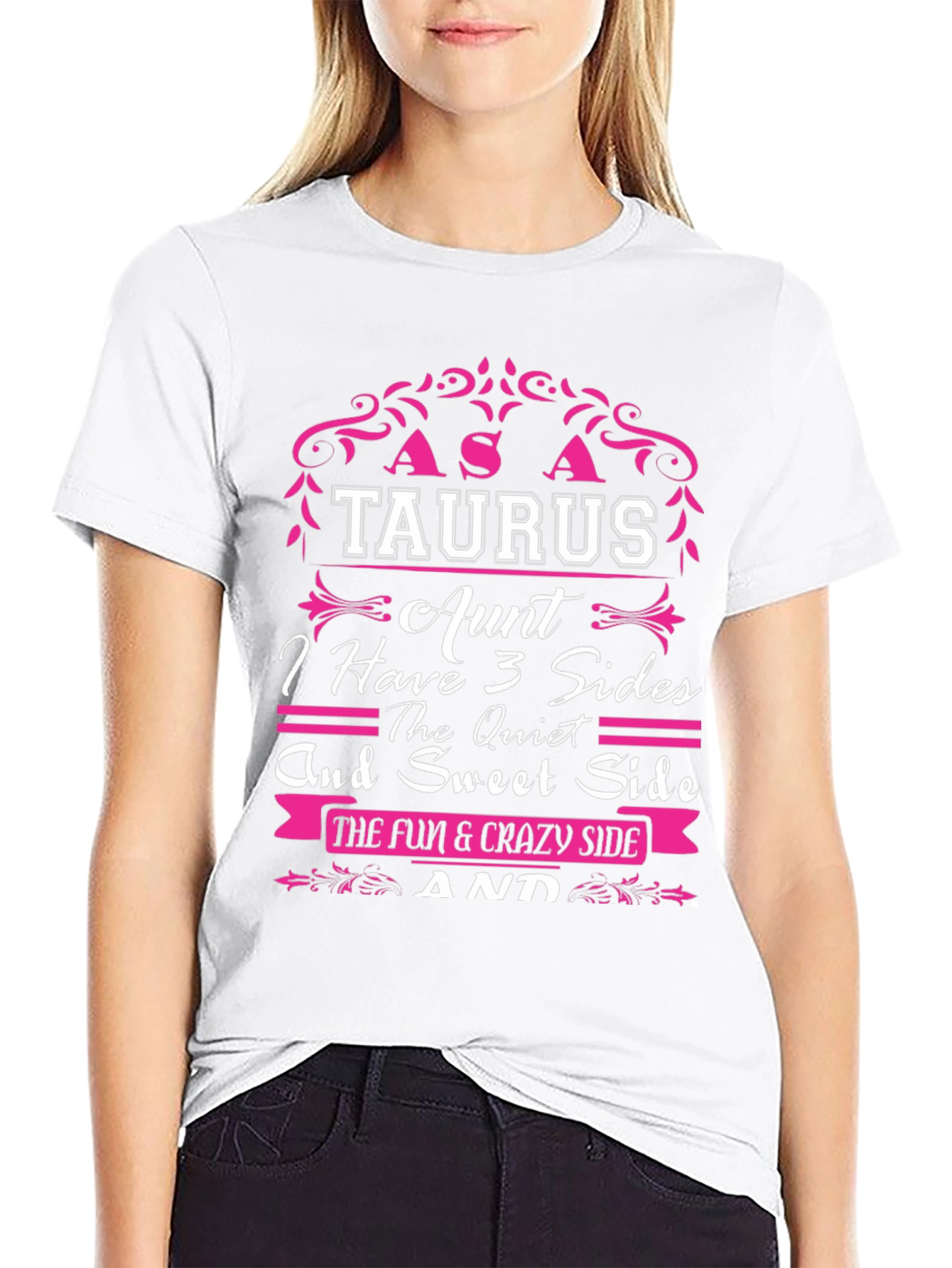 Taurus Aunt Graphic Novelty T-Shirt