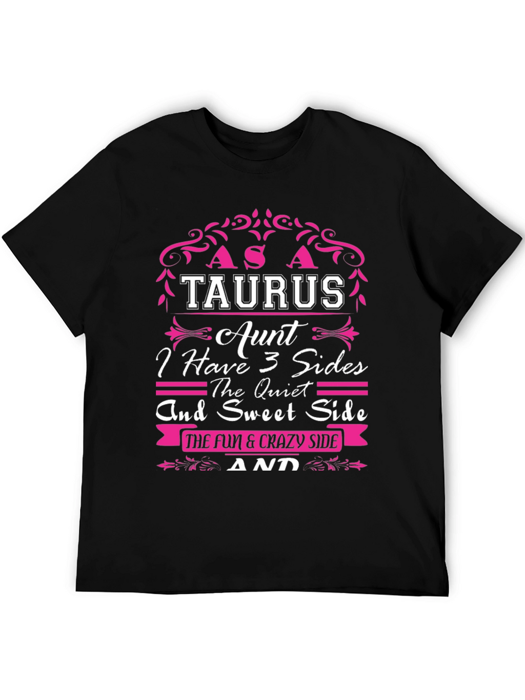 Taurus Aunt Graphic Novelty T-Shirt