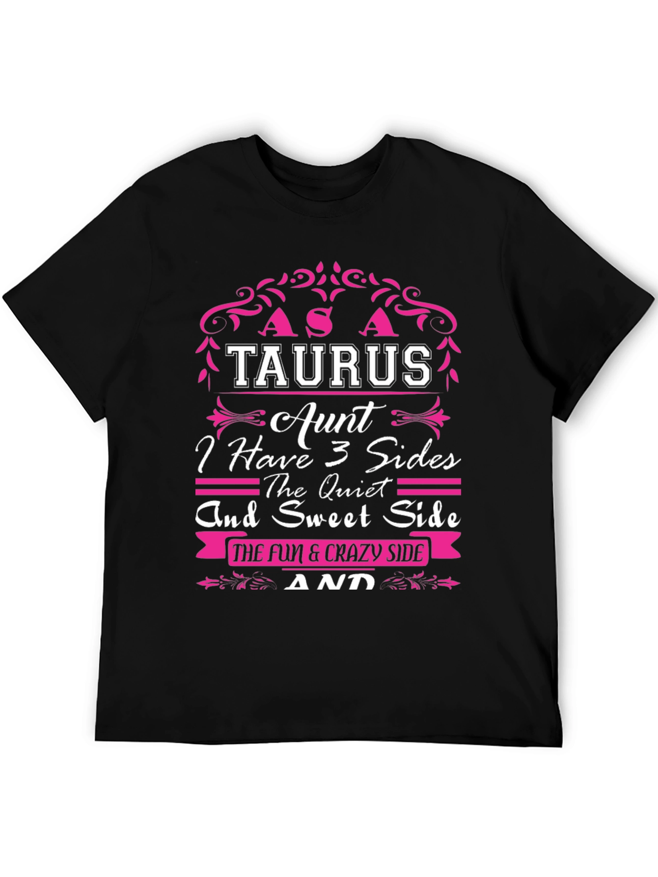 Taurus Aunt Graphic Novelty T-Shirt