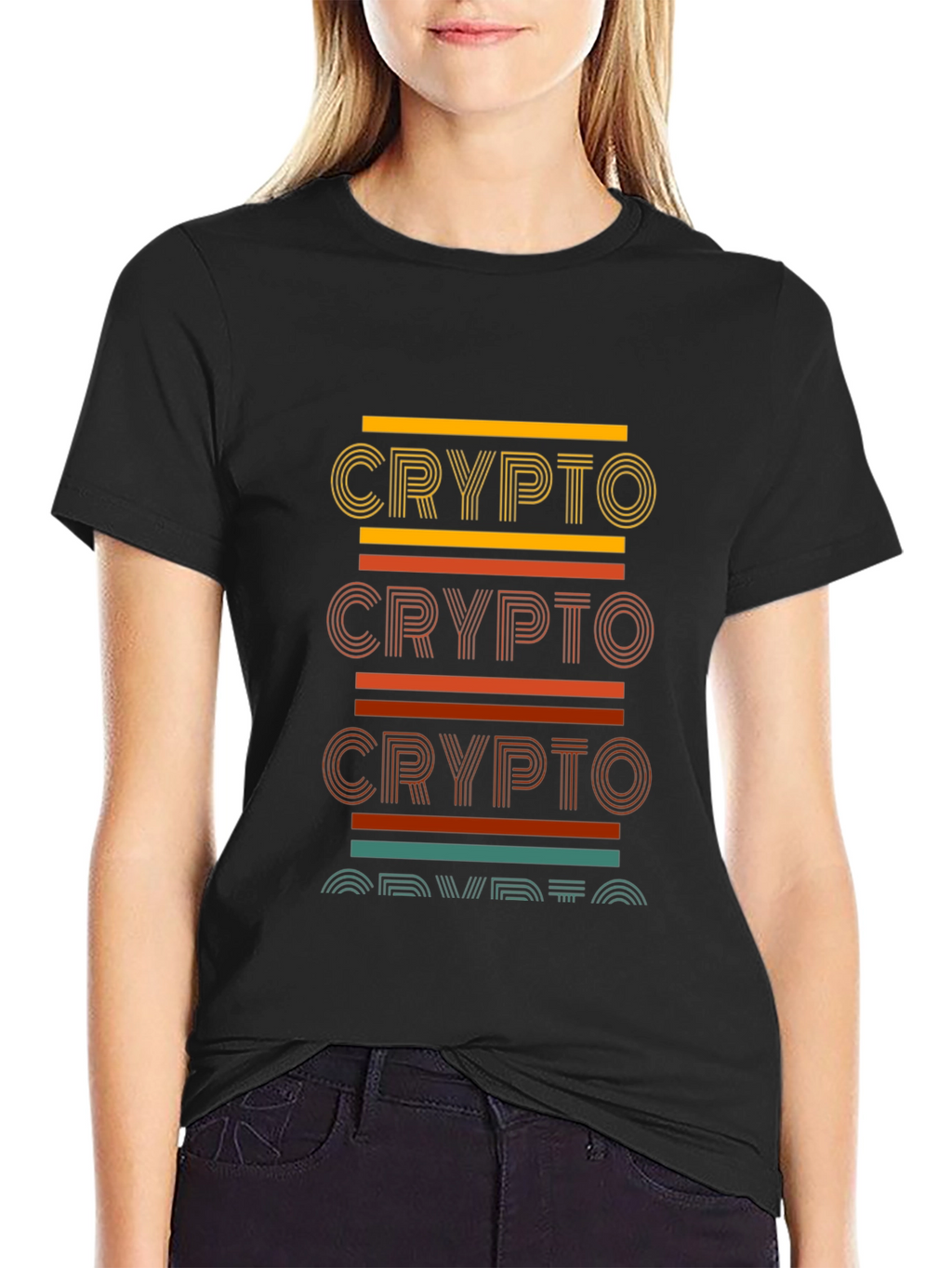 Crypto Retro T-Shirt - Bold Design