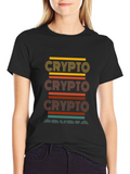Crypto Retro T-Shirt - Bold Design