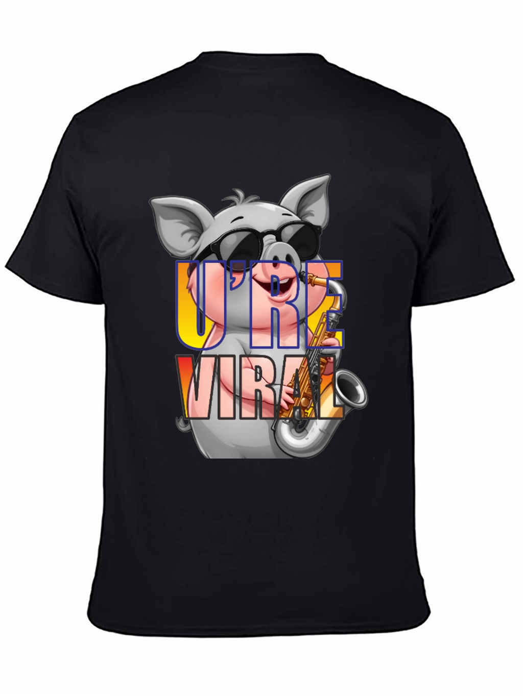 Cool Pig Saxophone T-Shirt