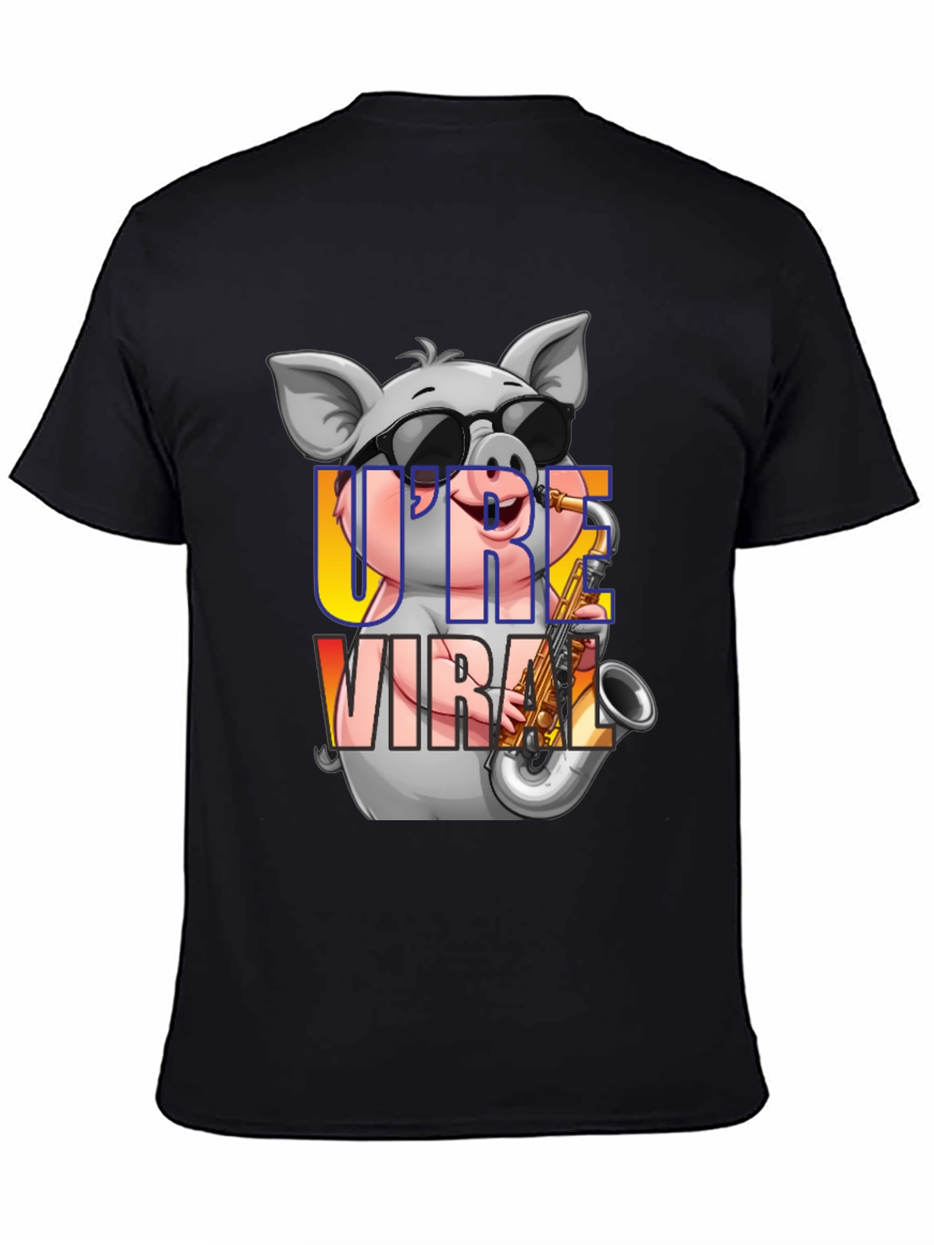 Cool Pig Saxophone T-Shirt