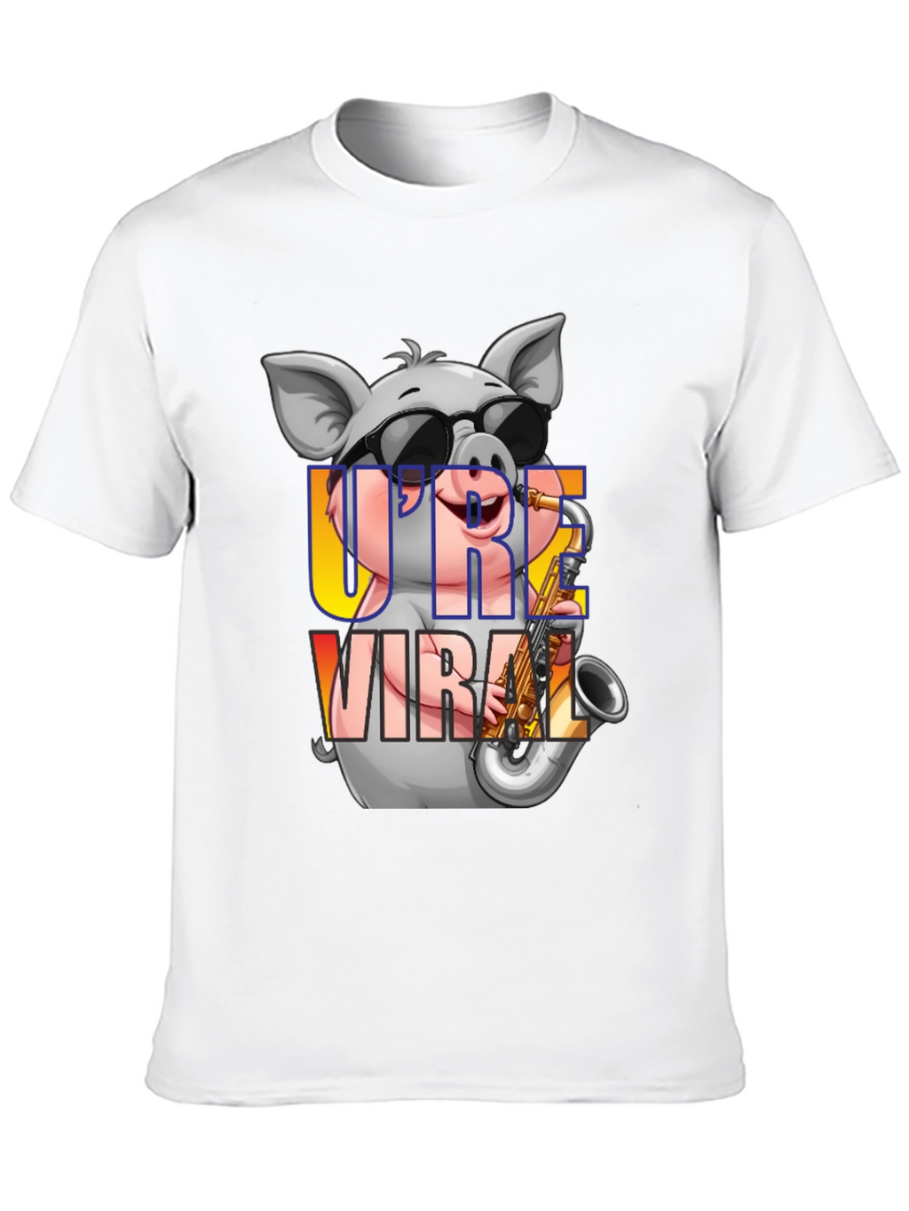 Cool Pig Saxophone T-Shirt