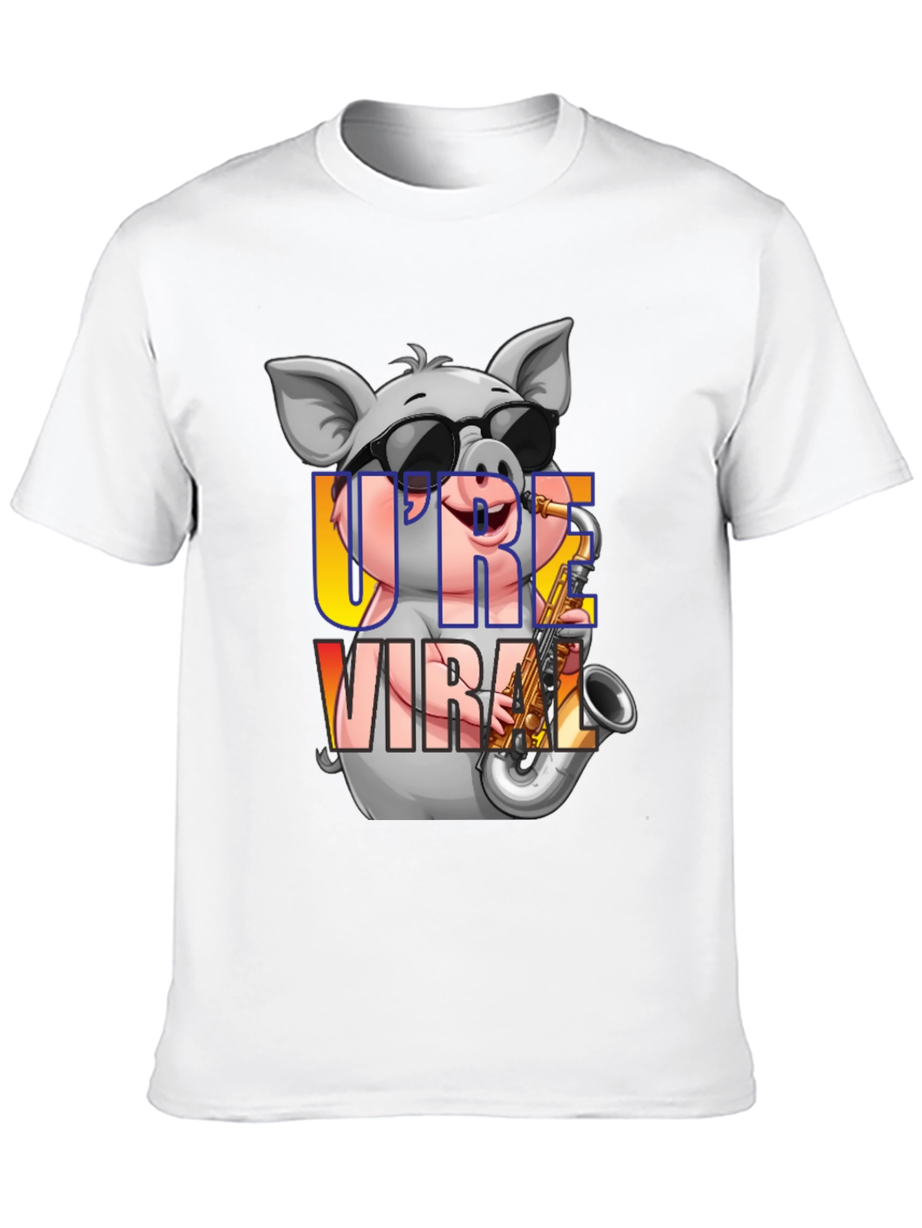 Cool Pig Saxophone T-Shirt