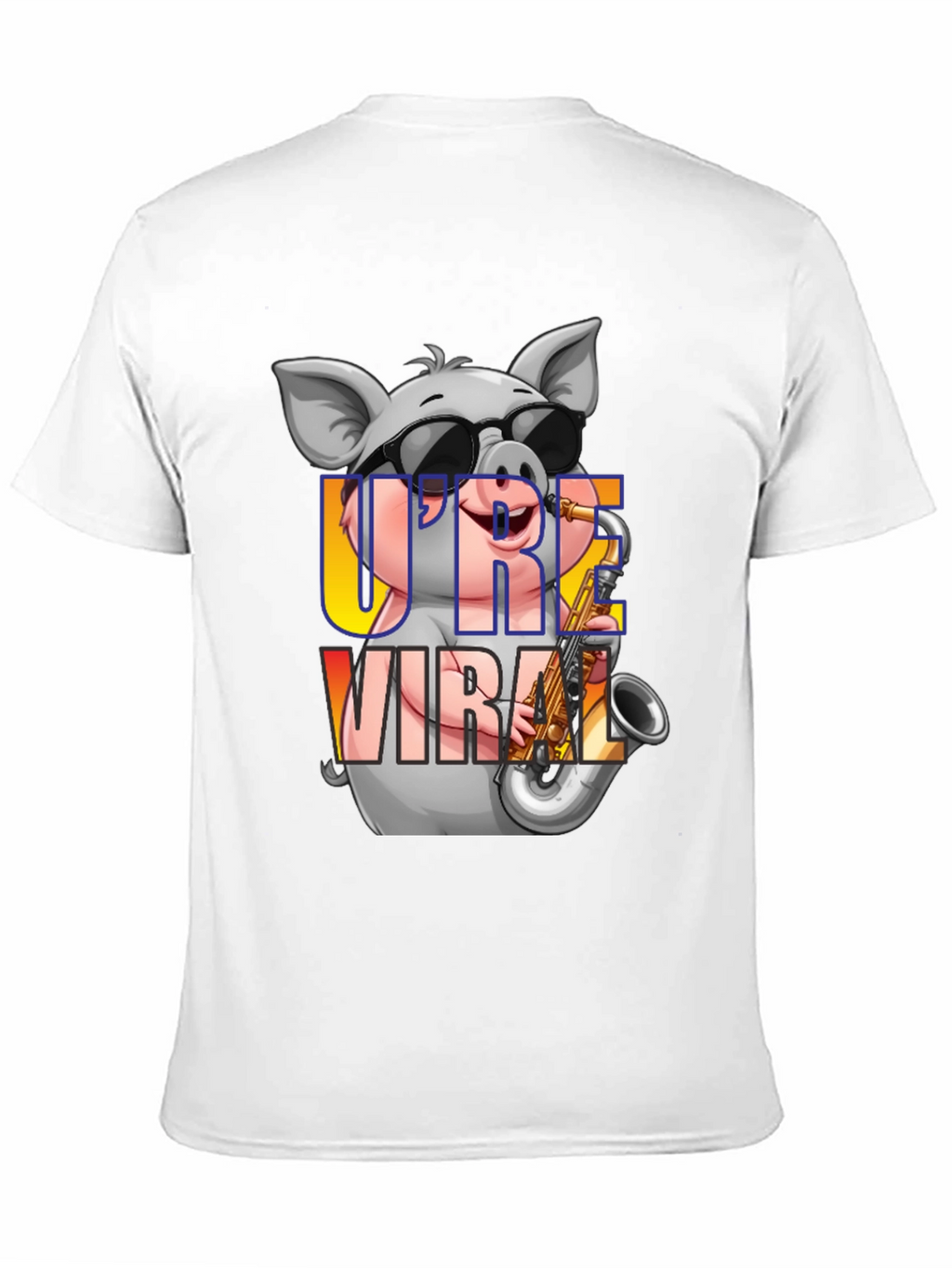 Cool Pig Saxophone T-Shirt