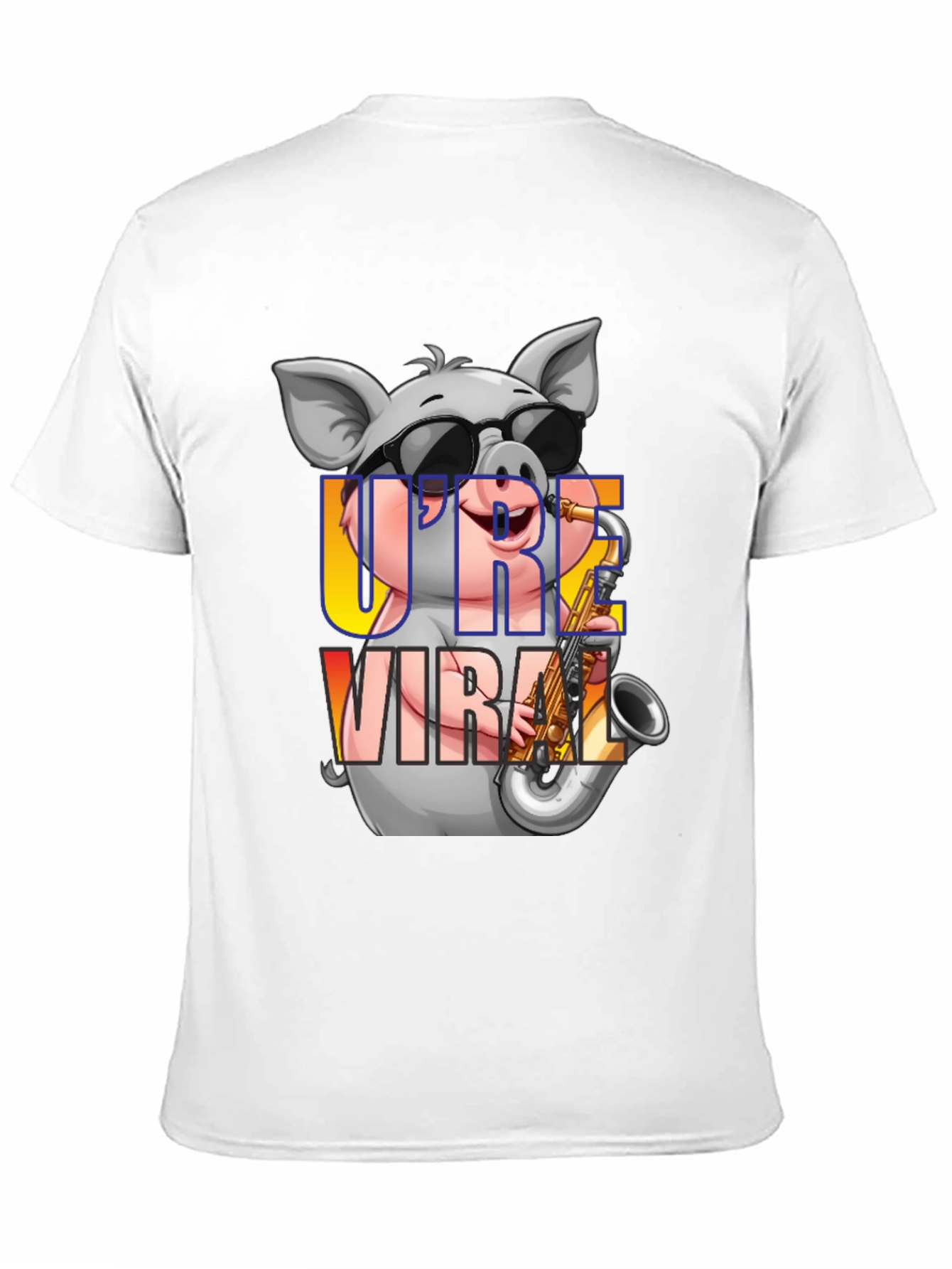 Cool Pig Saxophone T-Shirt