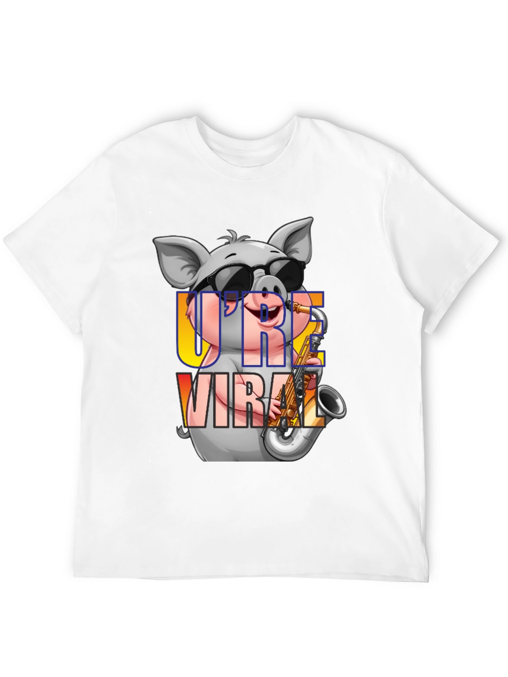 Cool Pig Saxophone T-Shirt