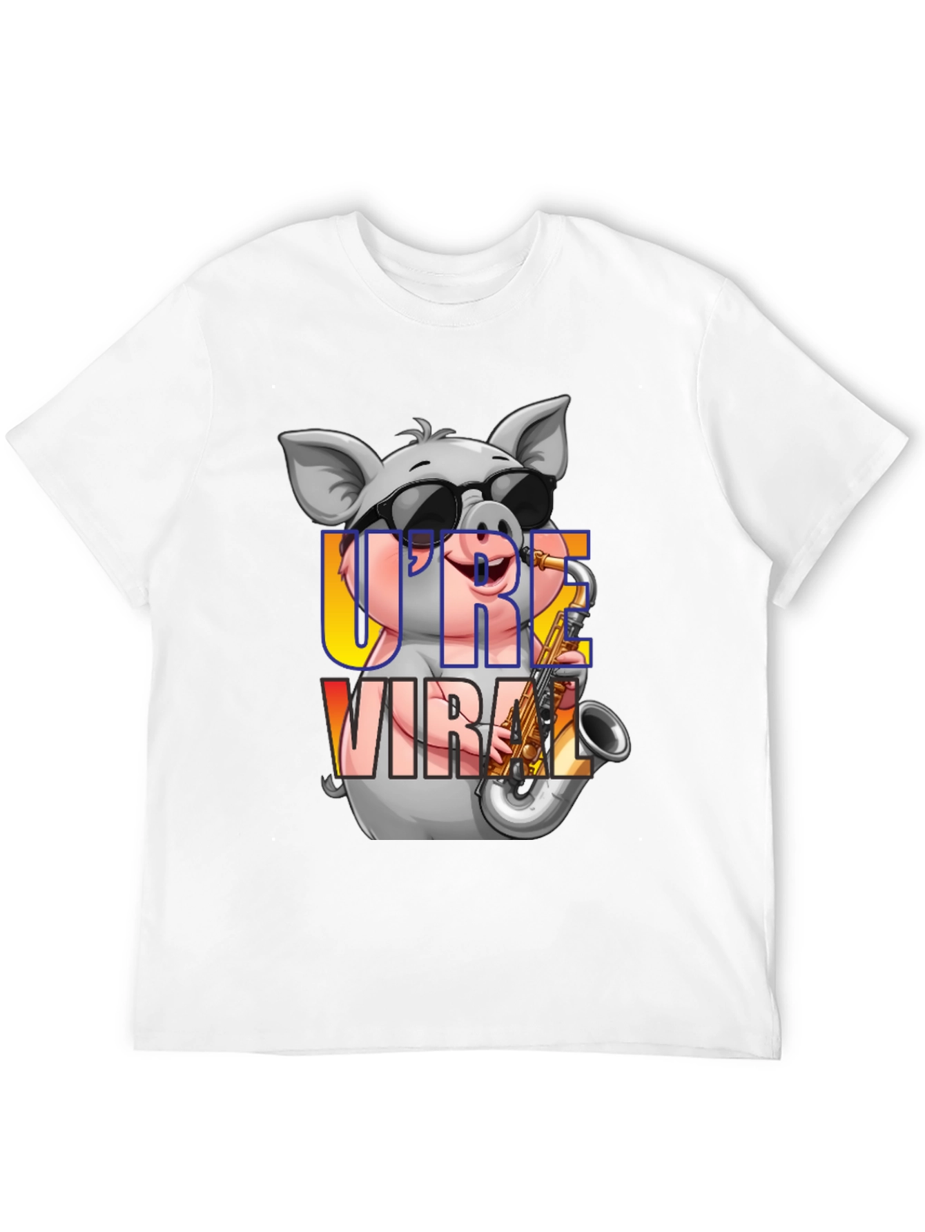 Cool Pig Saxophone T-Shirt
