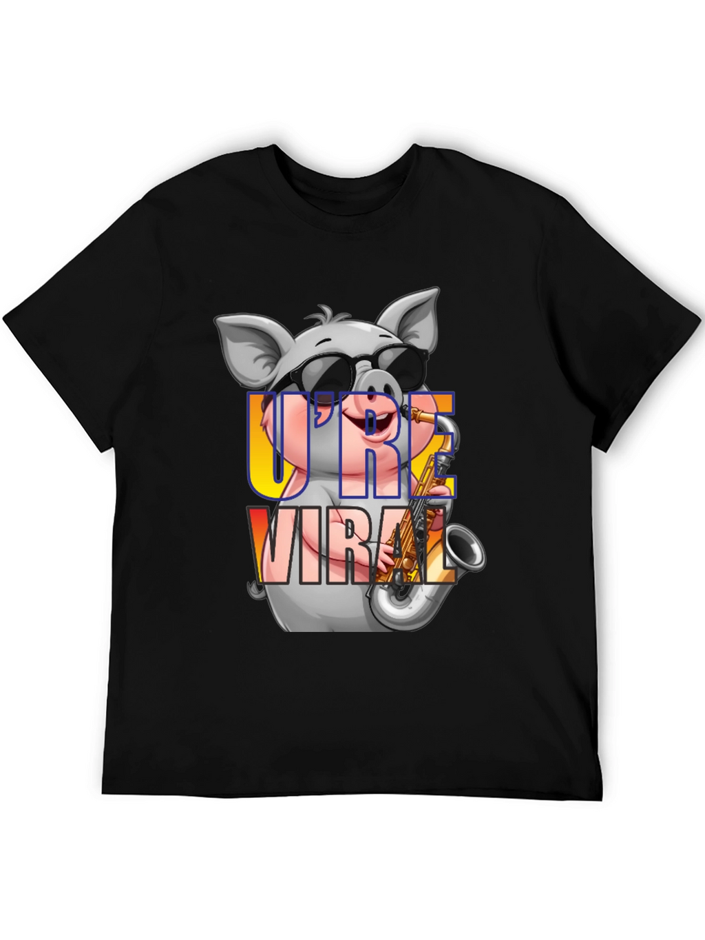 Cool Pig Saxophone T-Shirt