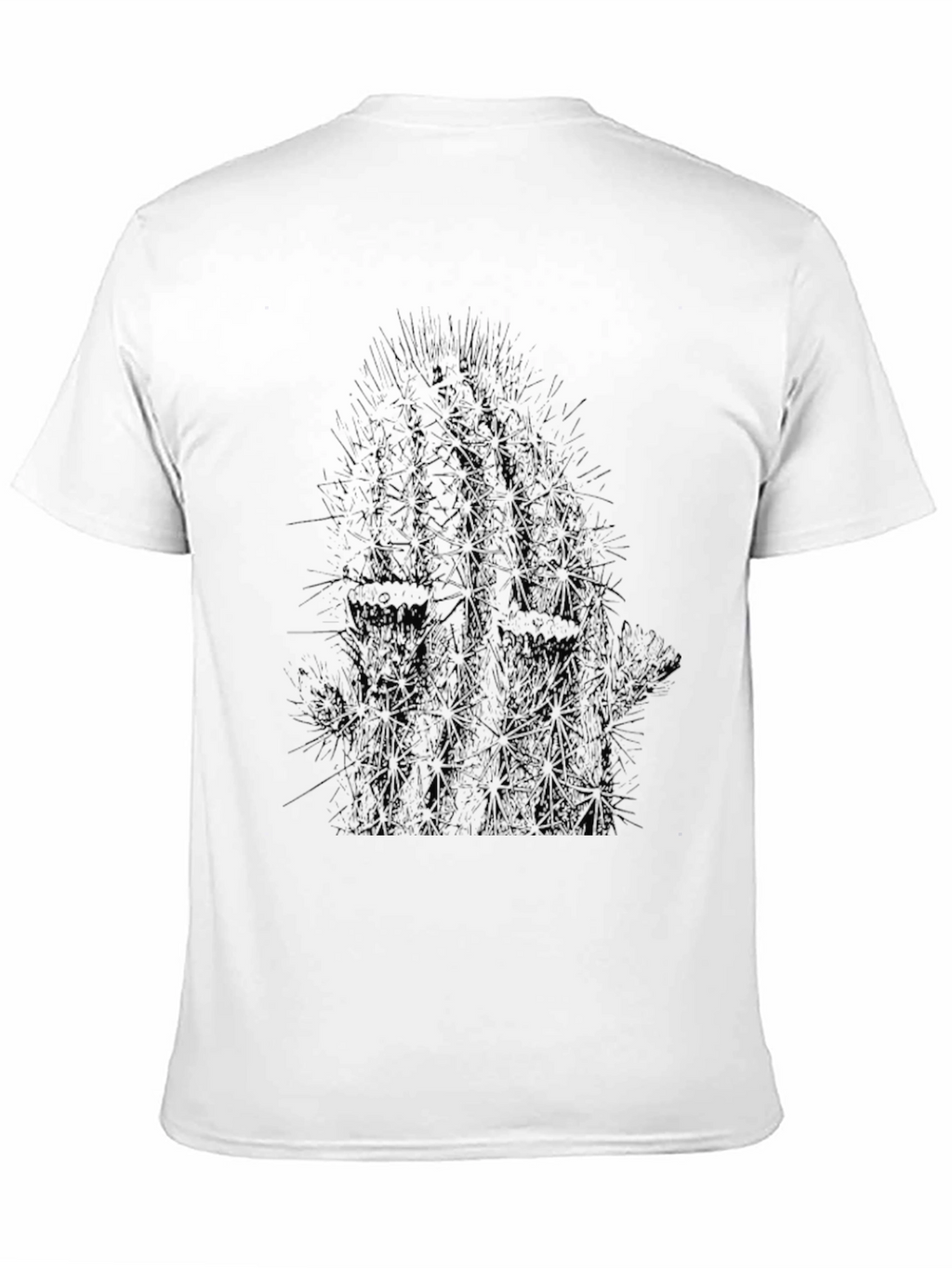 Black Cactus Graphic T-Shirt