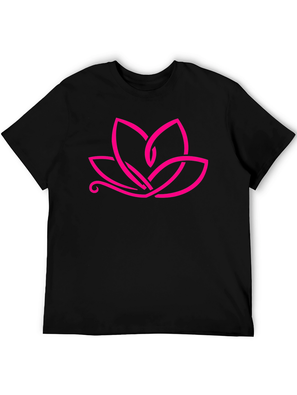 Lotus Flower Graphic Tee - Modern Stylish Design