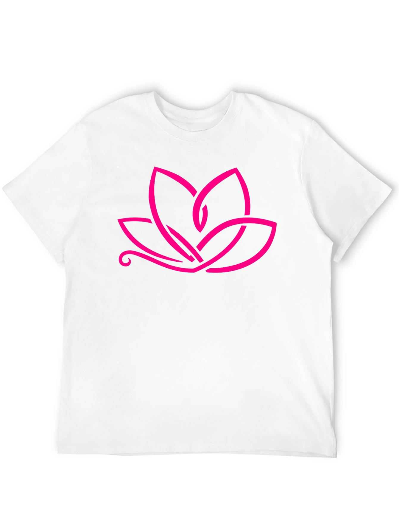 Lotus Flower Graphic Tee - Modern Stylish Design